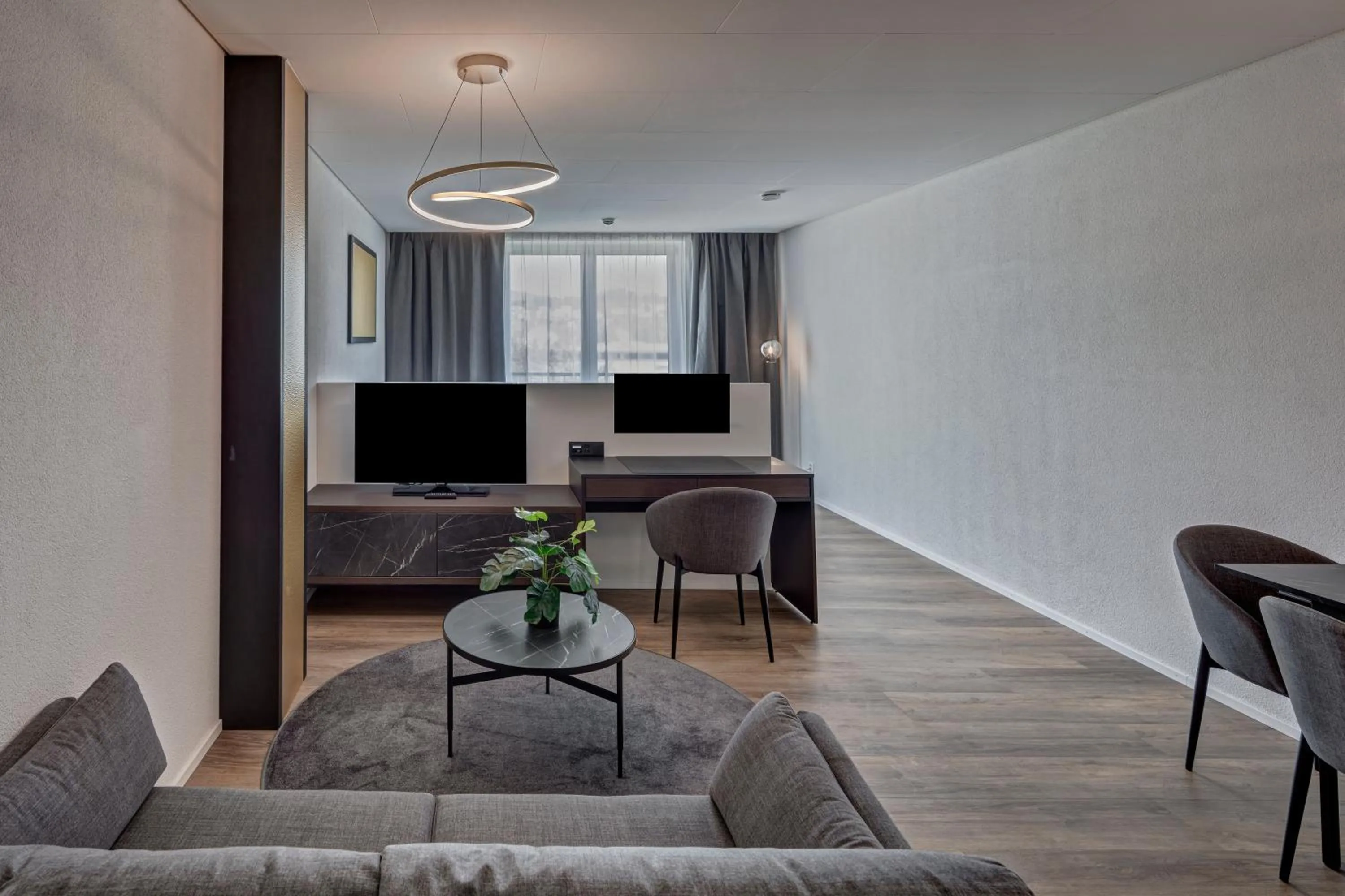 Seating area in MOOI Apartments Schlieren