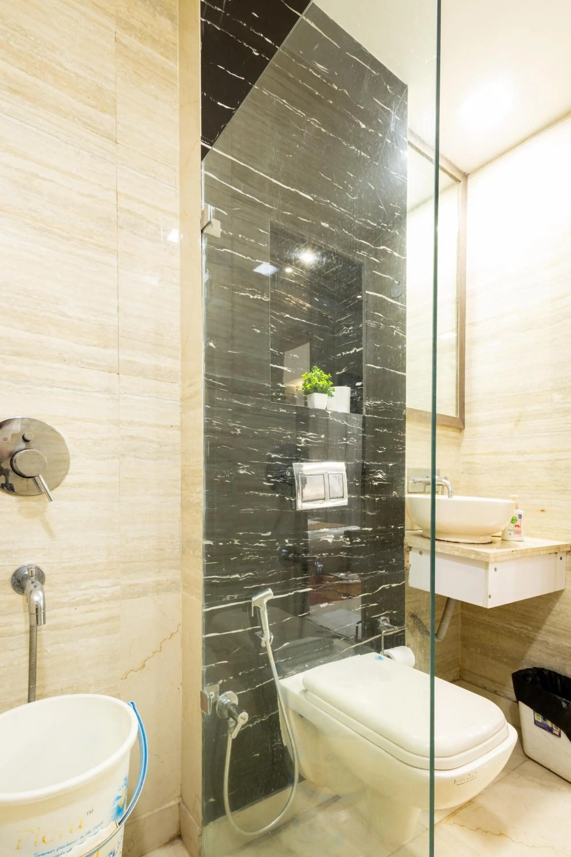 Shower in Hotel Red Castle - Karol Bagh - Where luxury meets comfort