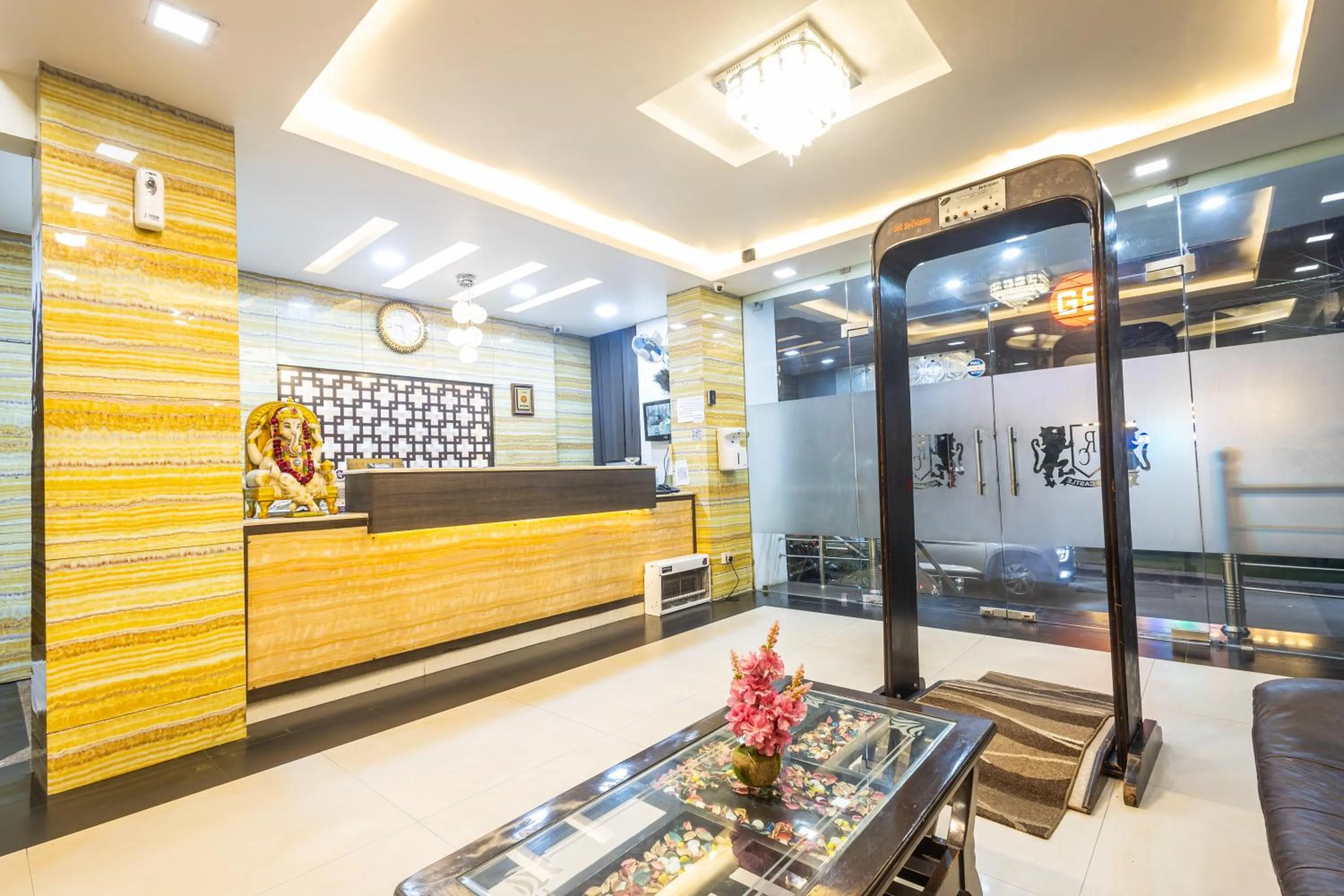 Lobby or reception in Hotel Red Castle - Karol Bagh - Where luxury meets comfort