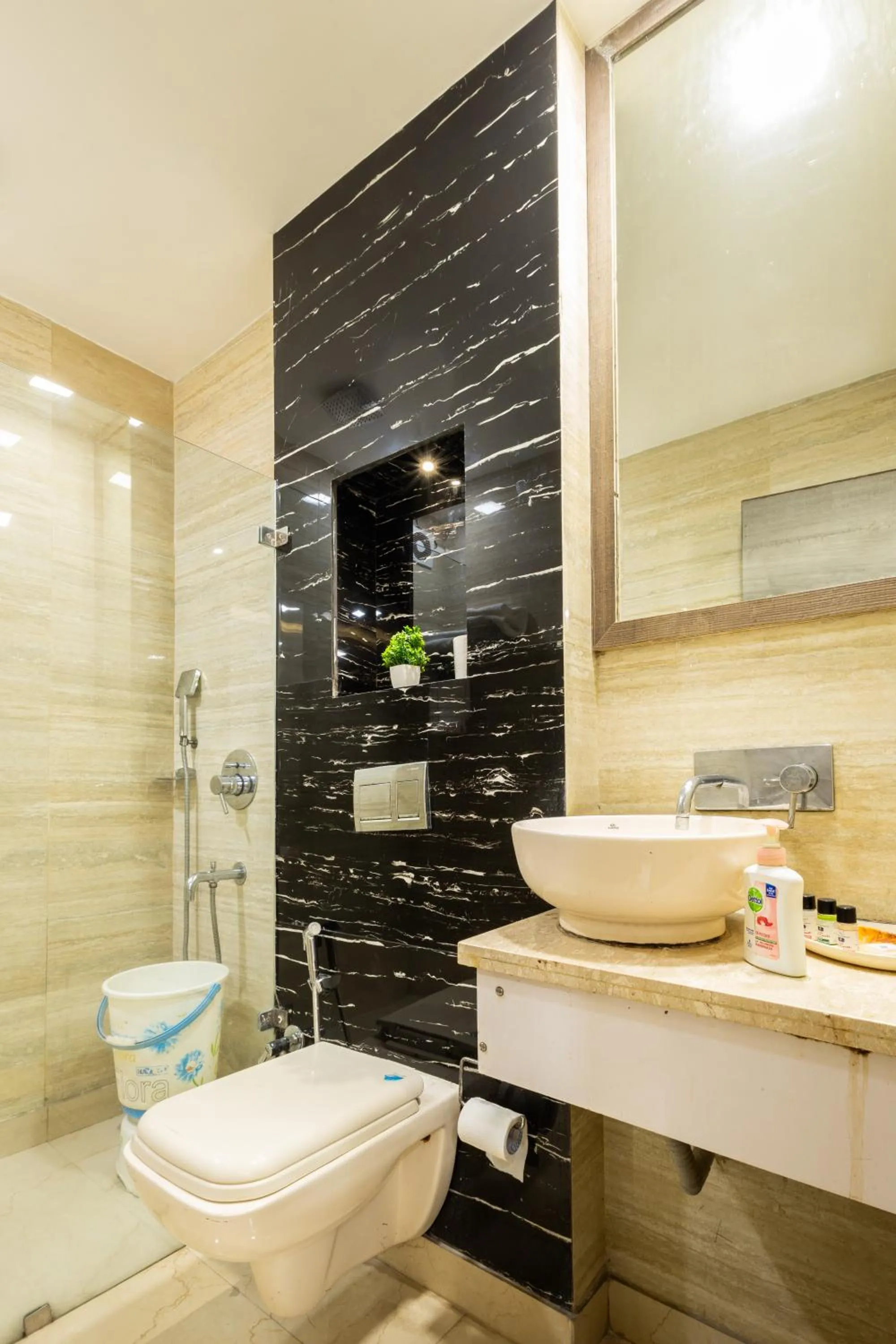Shower in Hotel Red Castle - Karol Bagh - Where luxury meets comfort