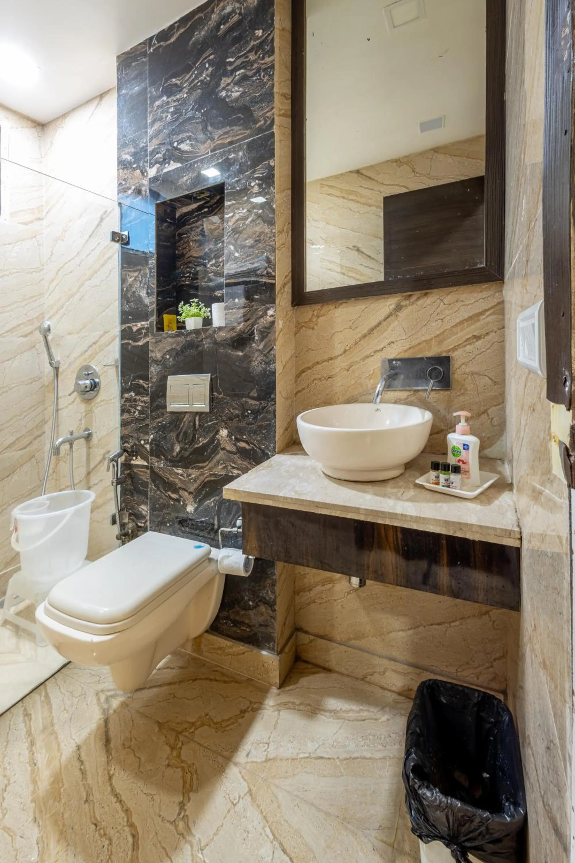 Shower in Hotel Red Castle - Karol Bagh - Where luxury meets comfort