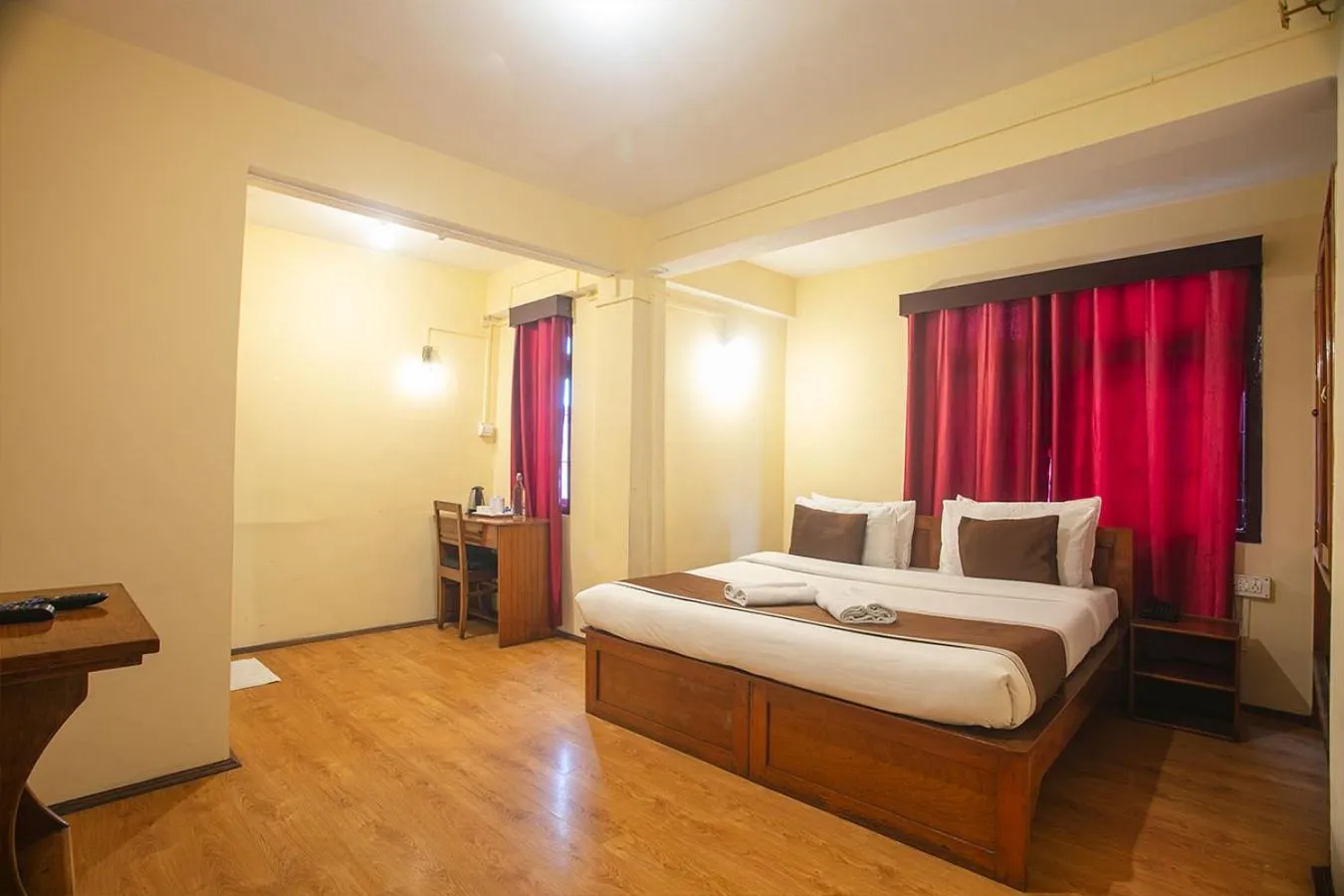 Bedroom in Magpie Mall Road Residency (MG Marg)