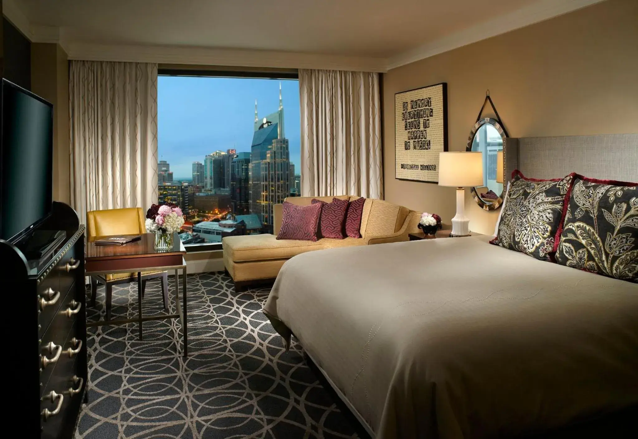 Deluxe Room - 1 King Bed in Omni Nashville Hotel Deluxe Room - 1 King Bed in Omni Nashville Hotel