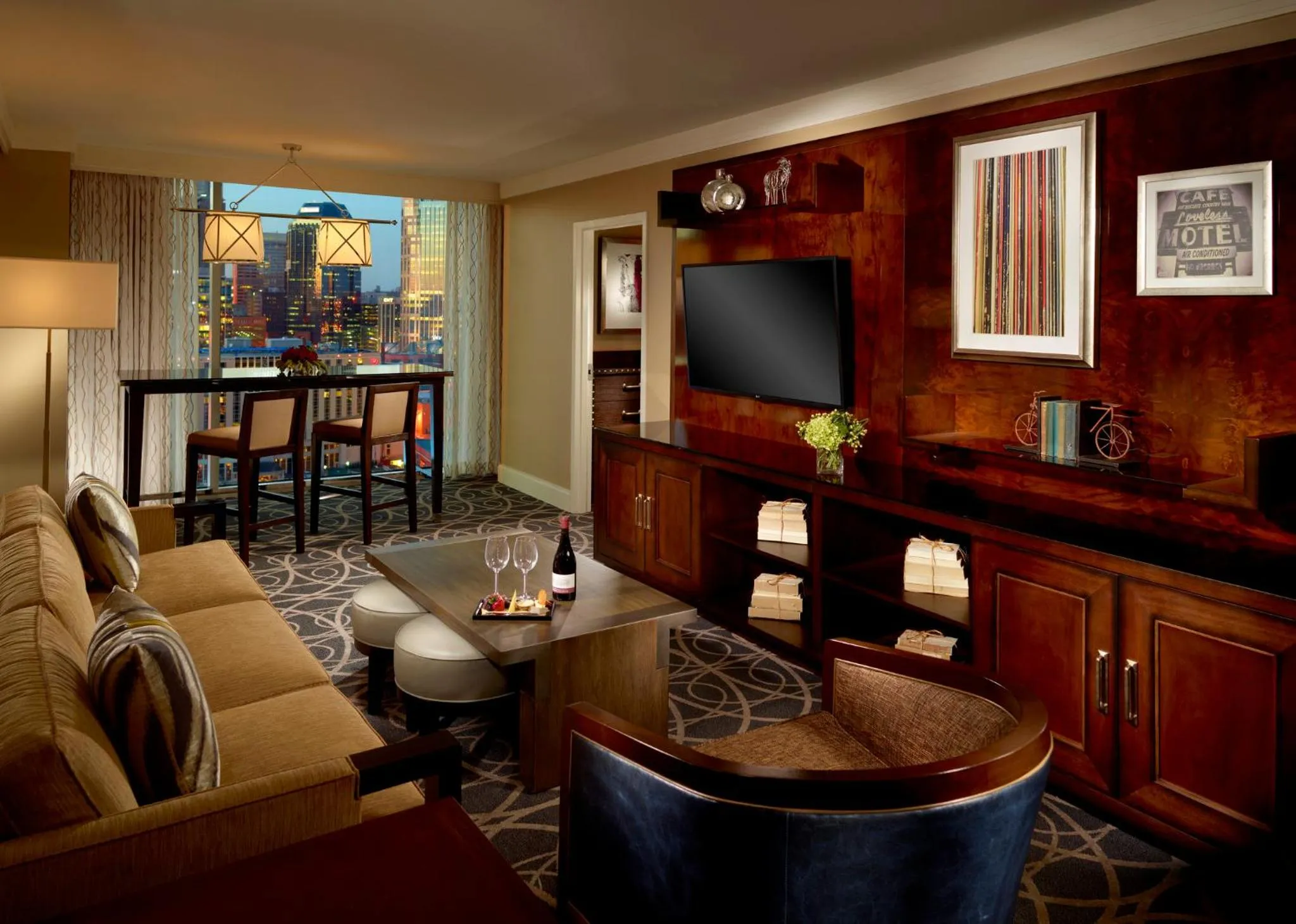 Photo of the whole room in Omni Nashville Hotel