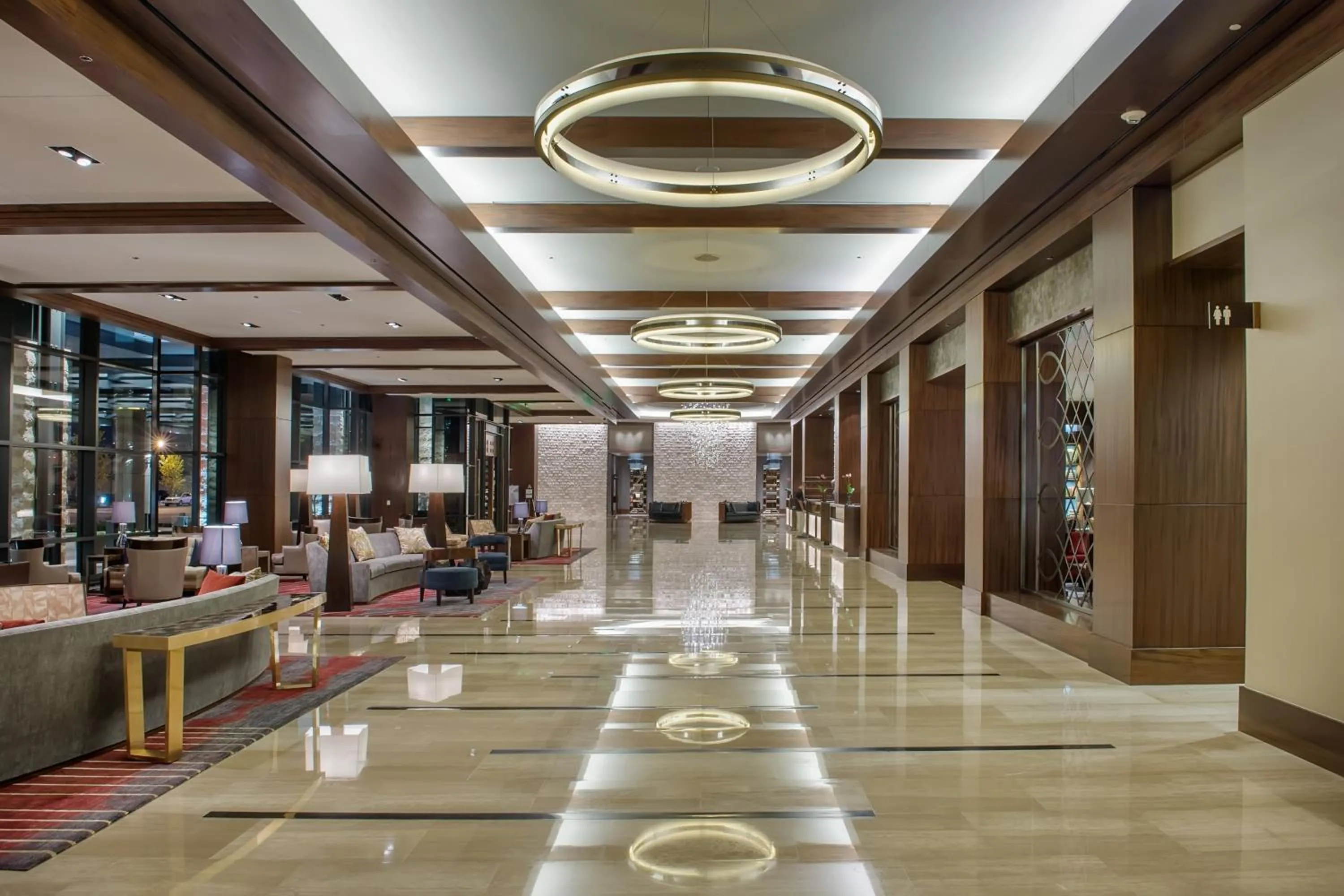 Lobby or reception in Omni Nashville Hotel