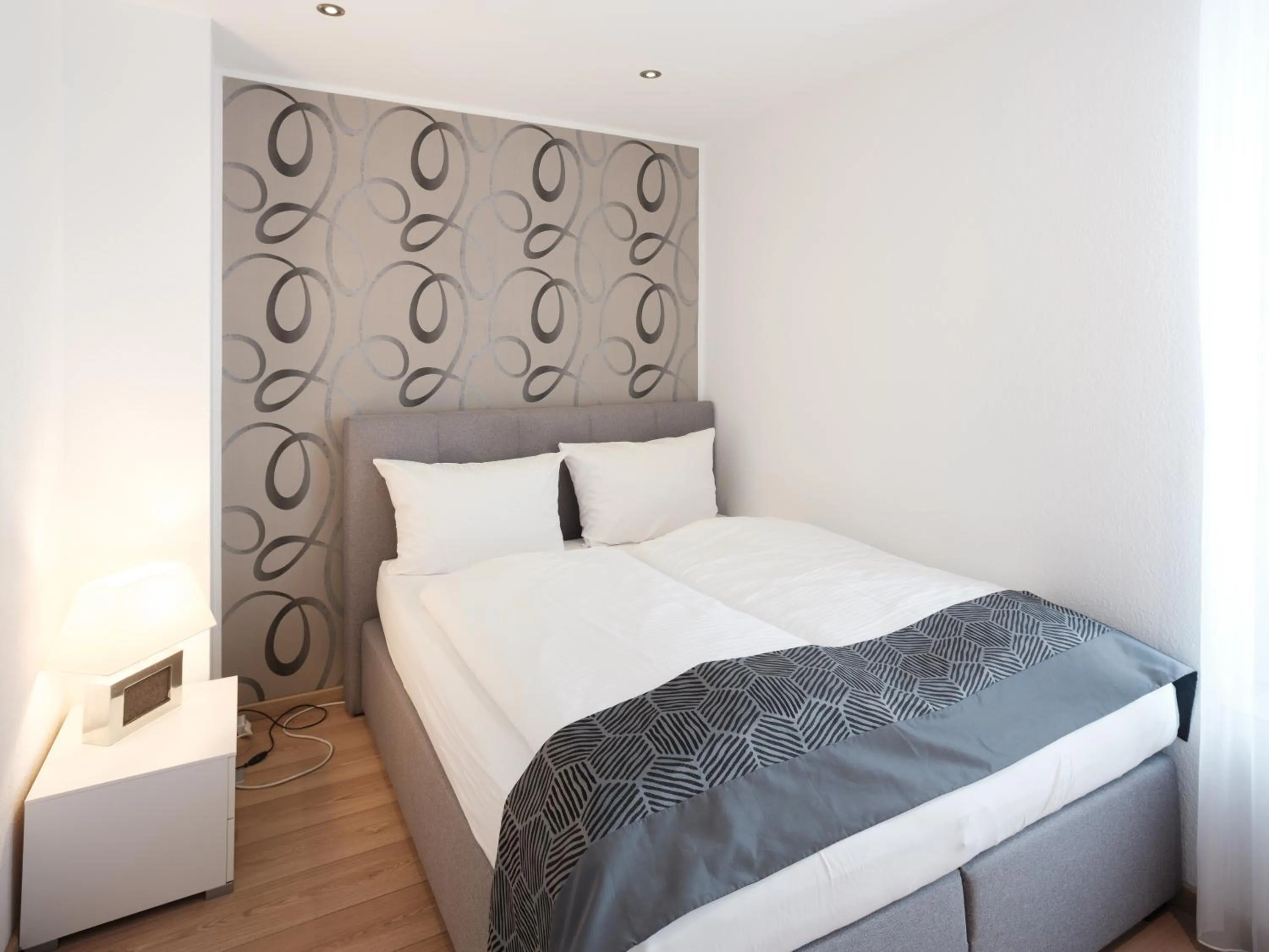 Bedroom, Bed in city boarding lippstadt