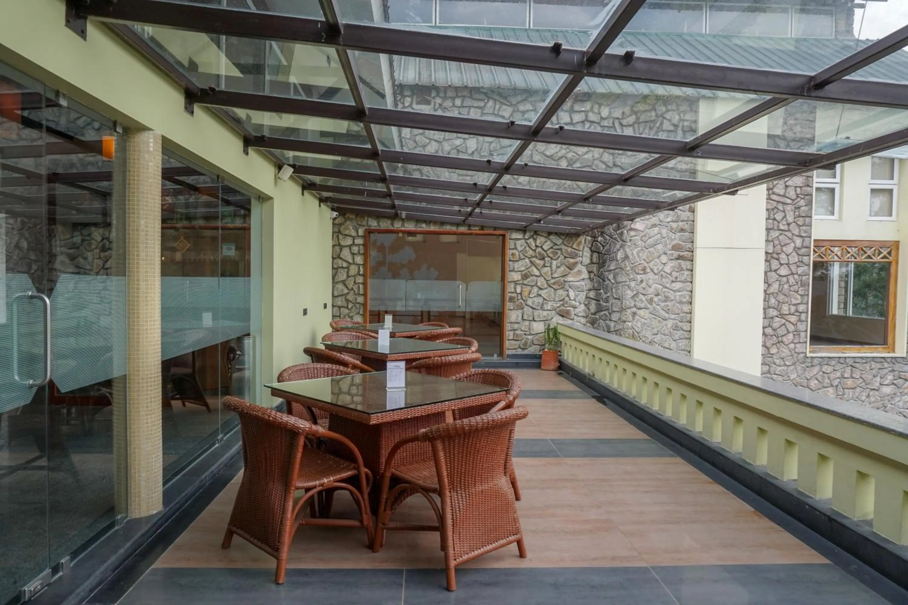 Balcony/Terrace in Devonshire Greens - The Leisure Hotel and Spa