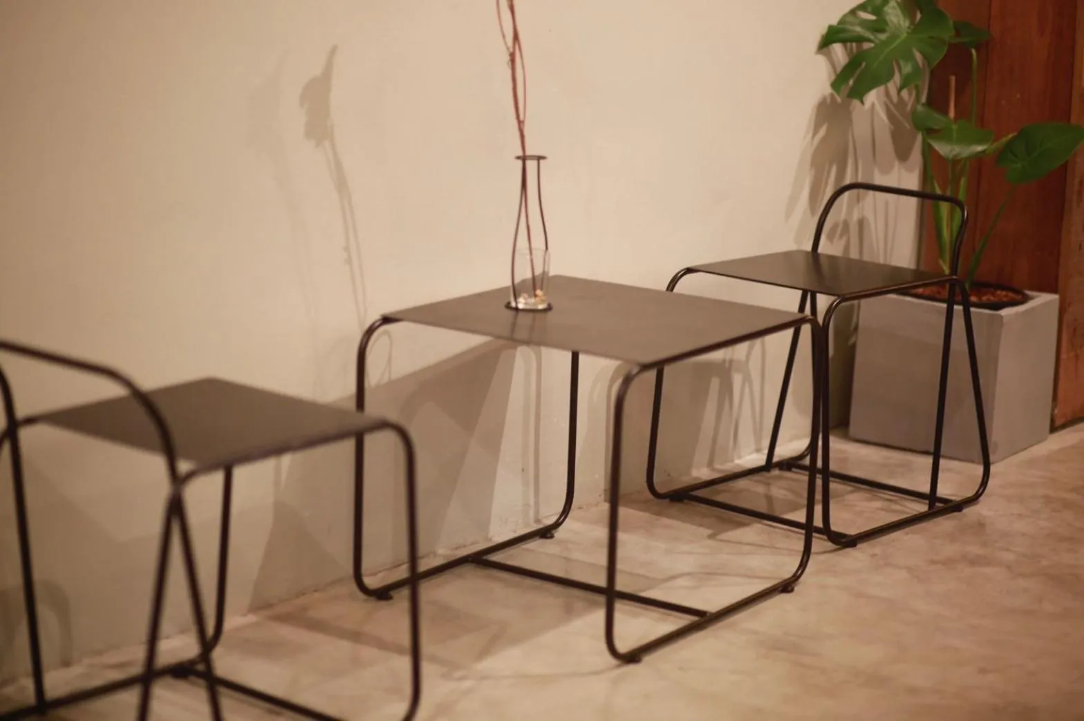 Seating area in My Home Hostel