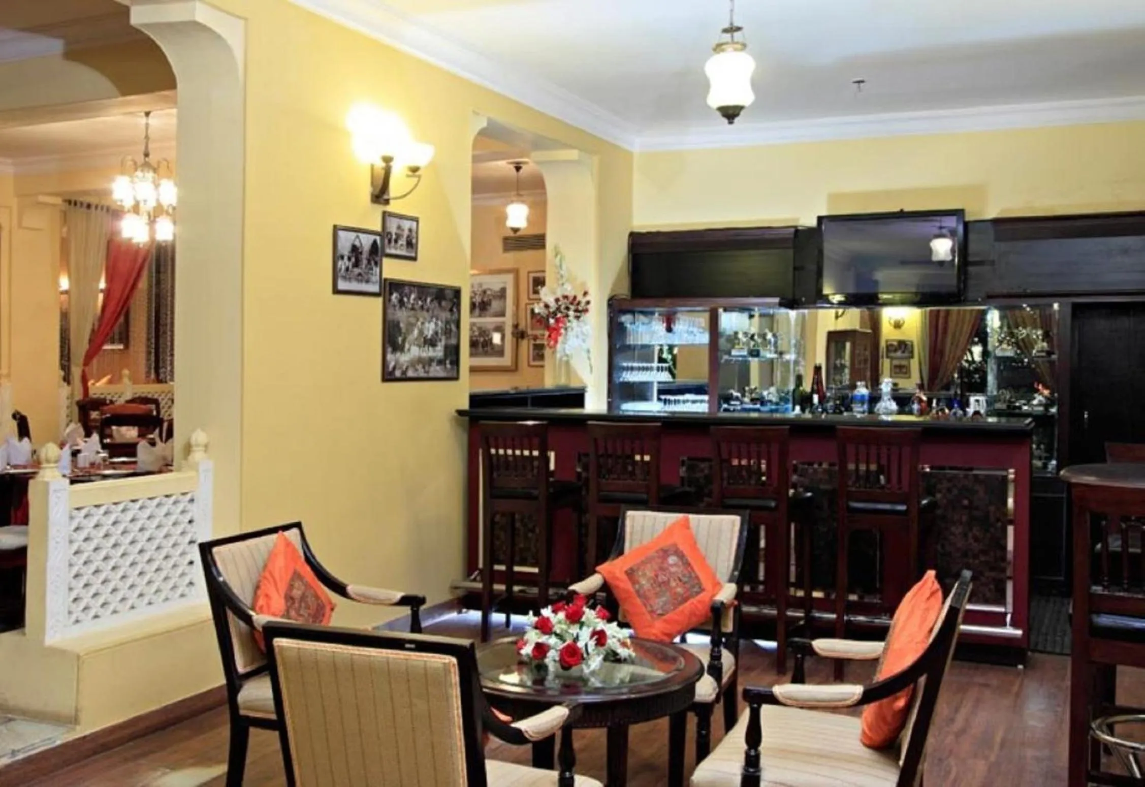 Lounge or bar in Ranbanka Palace