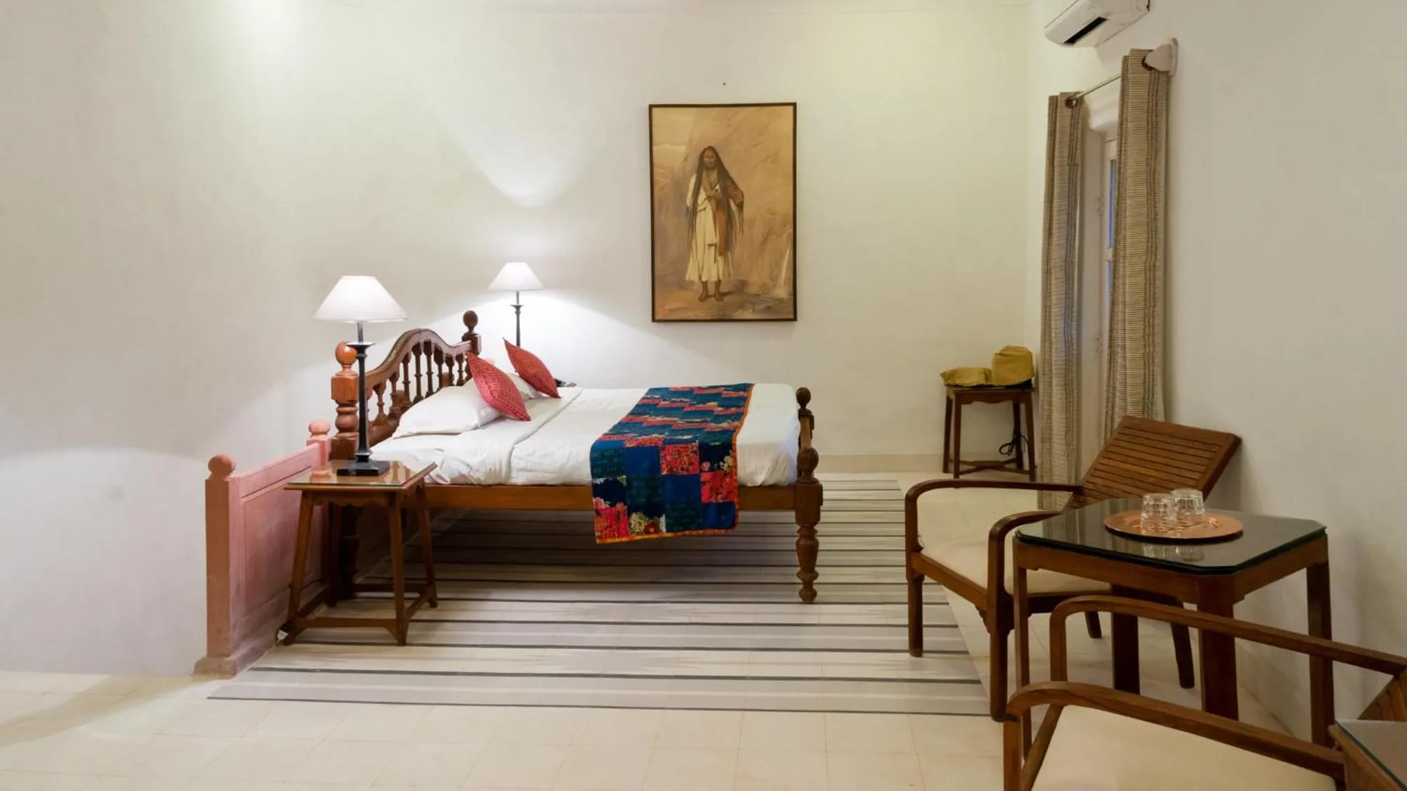 Photo of the whole room, Bed in Neemrana's - Hill Fort - Kesroli