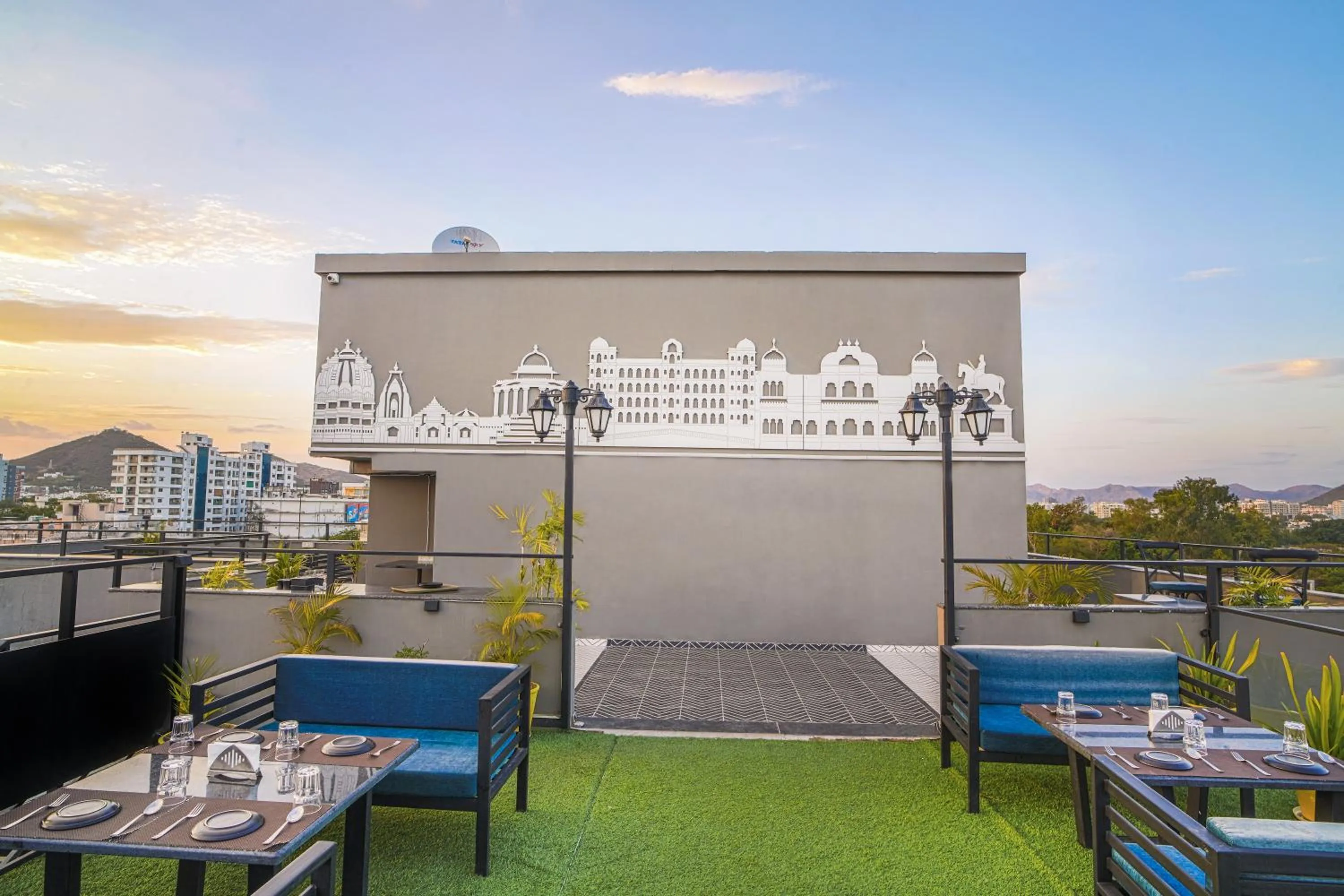 View (from property/room) in Hotel Horizon - Near Fateh Sagar Lake Udaipur