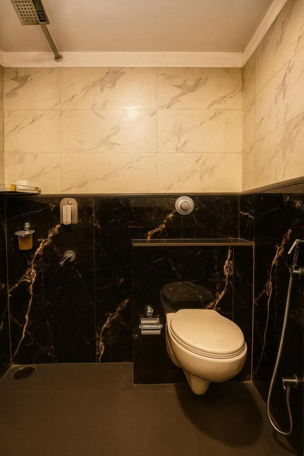 Bathroom in Hotel Horizon - Near Fateh Sagar Lake Udaipur