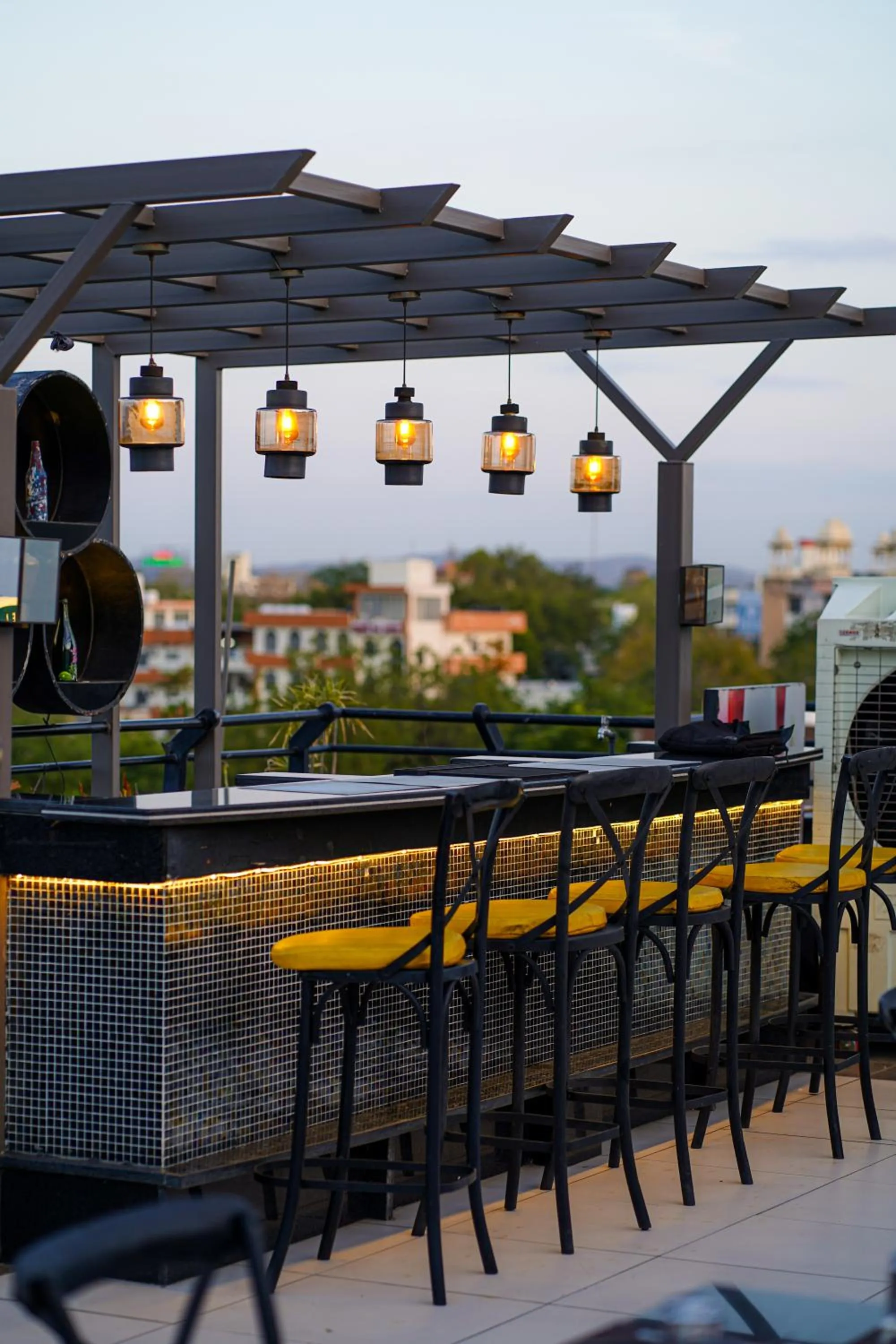 View (from property/room) in Hotel Horizon - Near Fateh Sagar Lake Udaipur