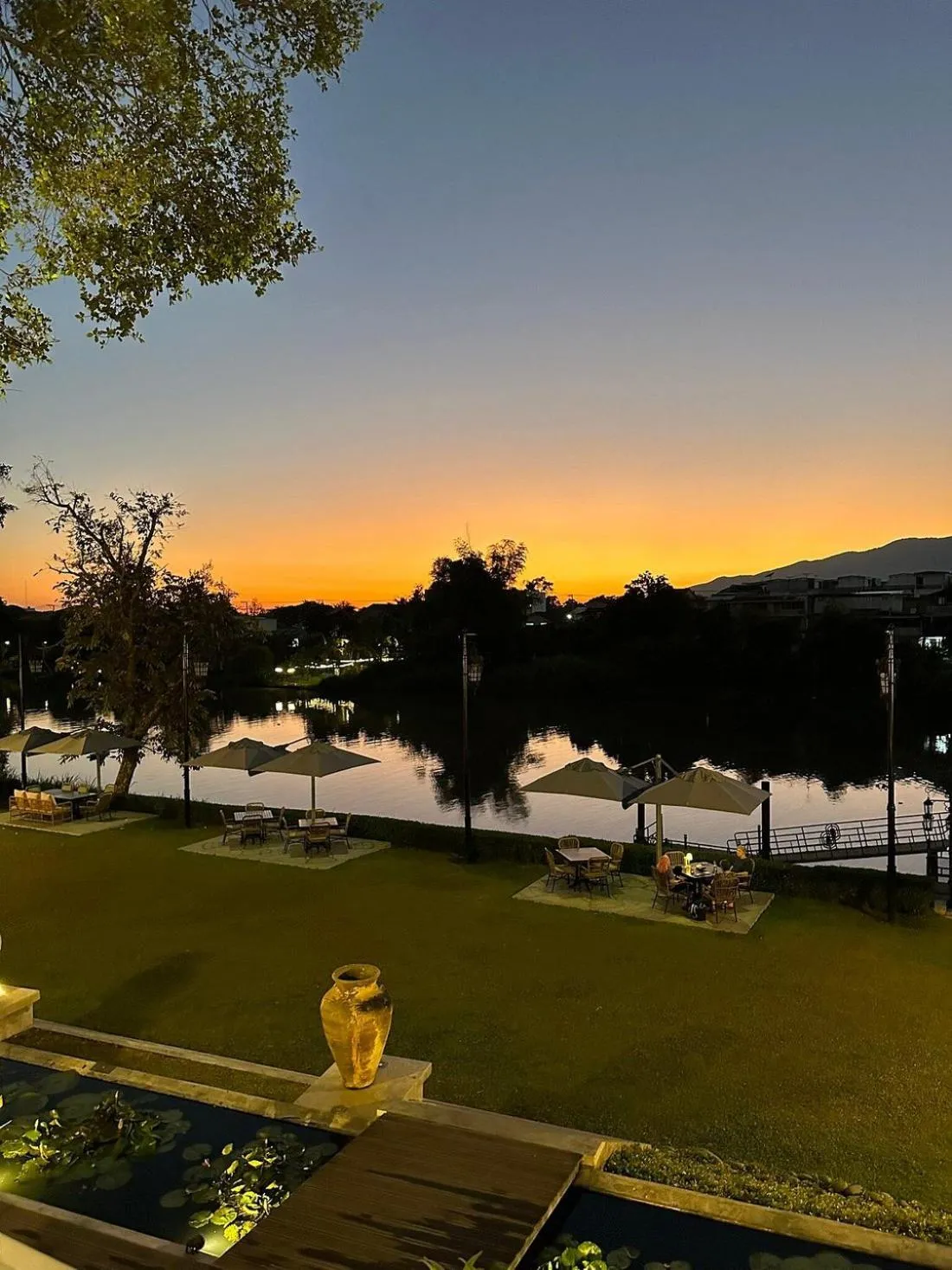 Garden view in Buri Sriping Riverside Resort & Spa