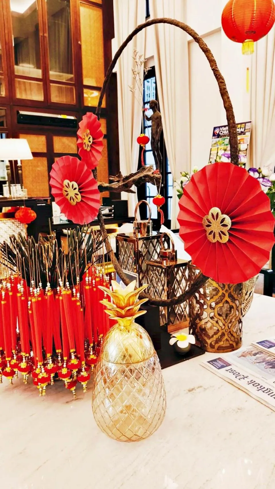 Lobby or reception in Buri Sriping Riverside Resort & Spa