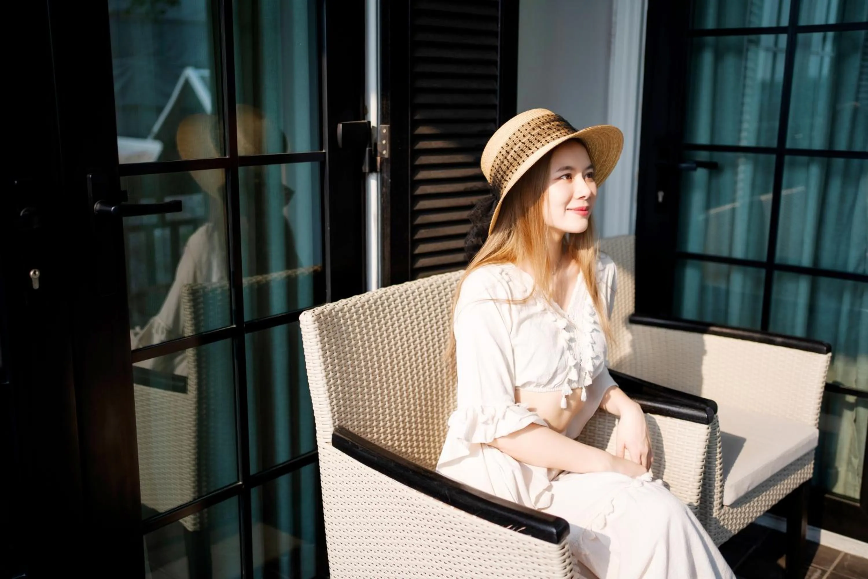 Balcony/Terrace in Buri Sriping Riverside Resort & Spa