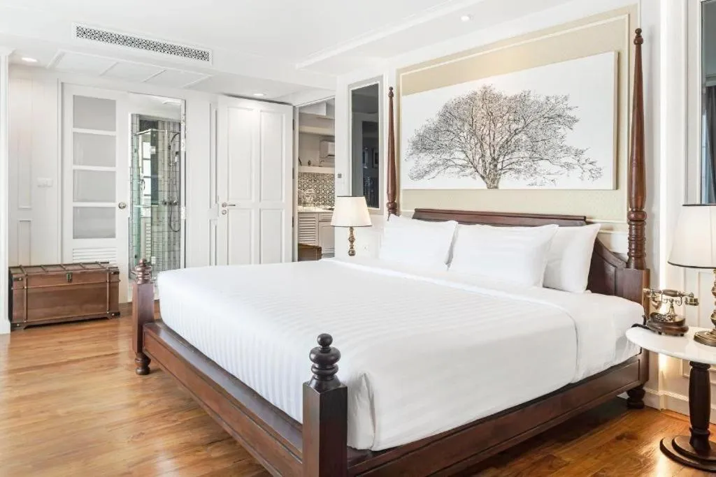 Bed in Buri Sriping Riverside Resort & Spa