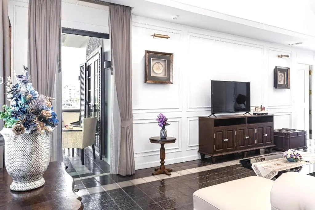 Living room in Buri Sriping Riverside Resort & Spa