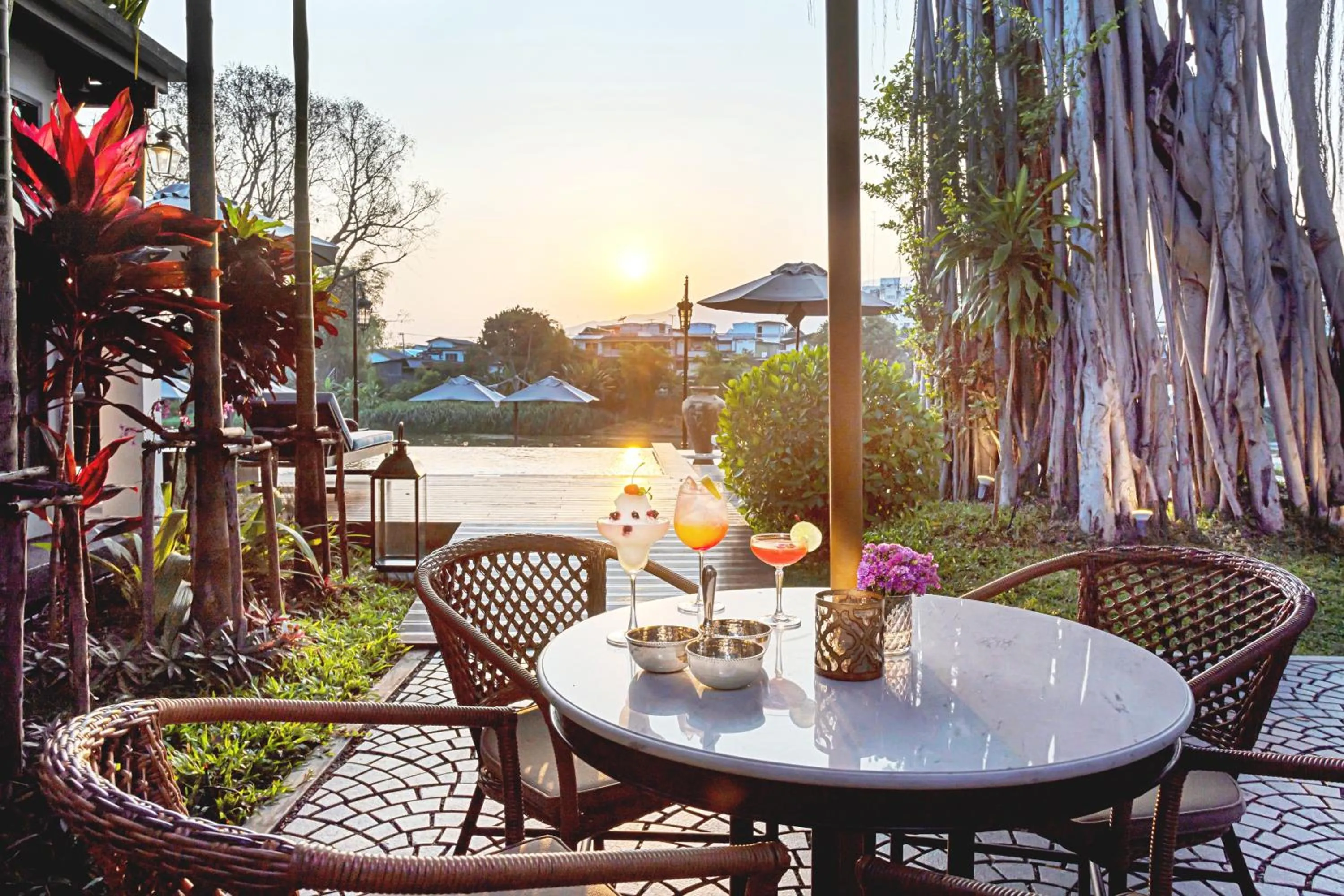 Natural landscape in Buri Sriping Riverside Resort & Spa