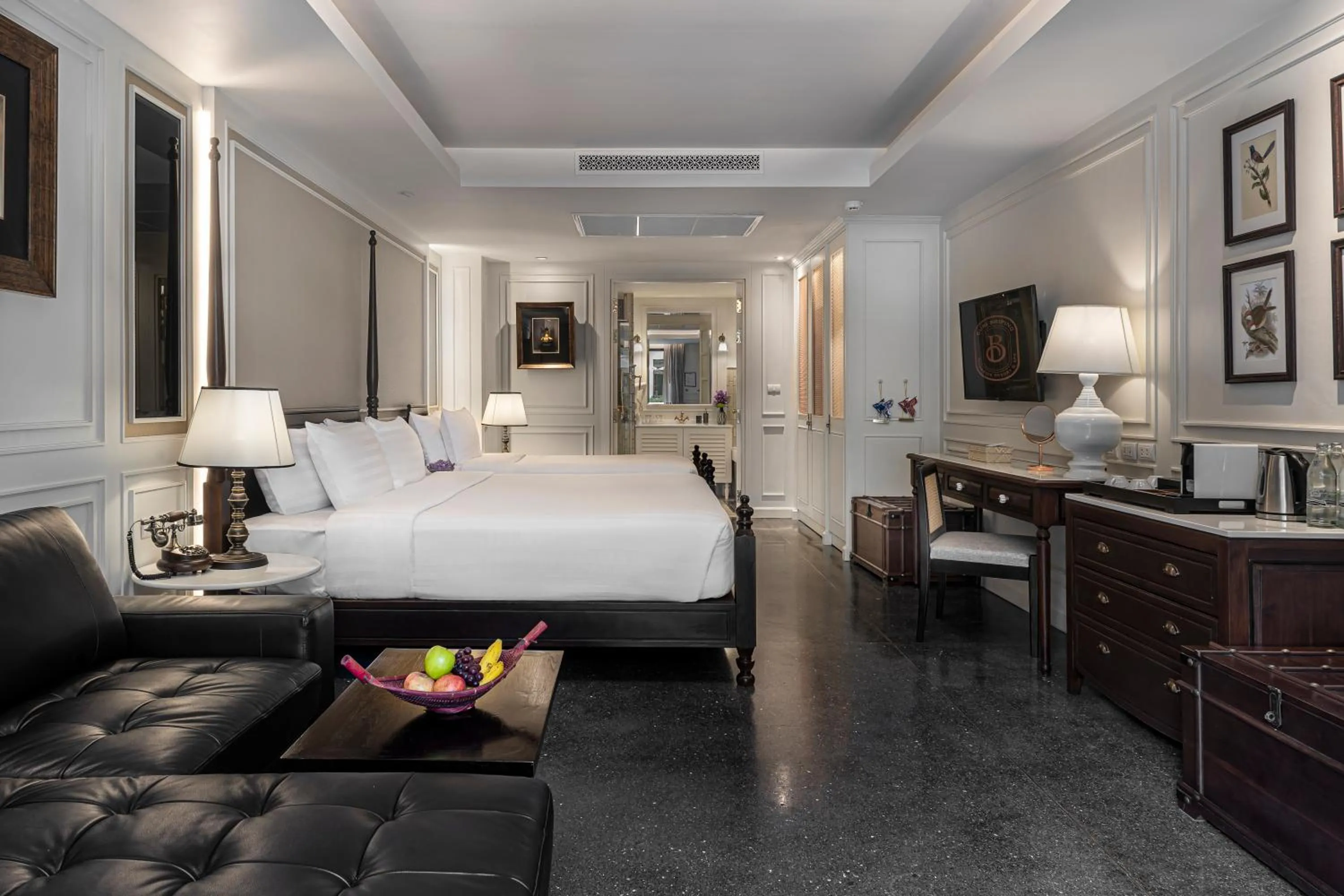 Bed in Buri Sriping Riverside Resort & Spa