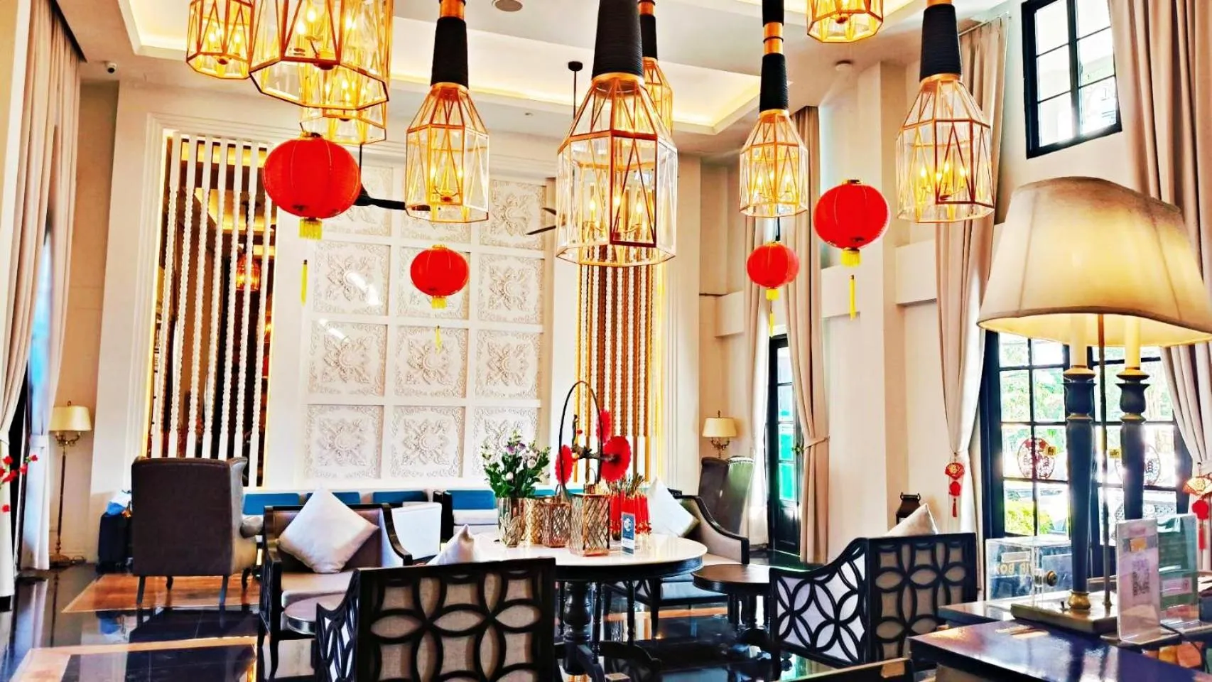 Lobby or reception in Buri Sriping Riverside Resort & Spa