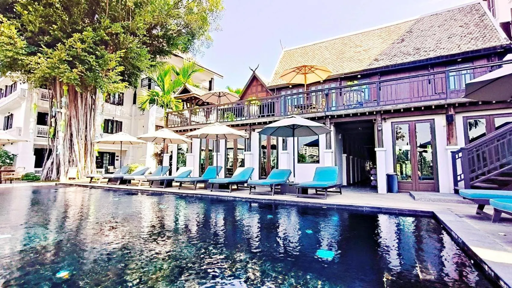 Garden view in Buri Sriping Riverside Resort & Spa