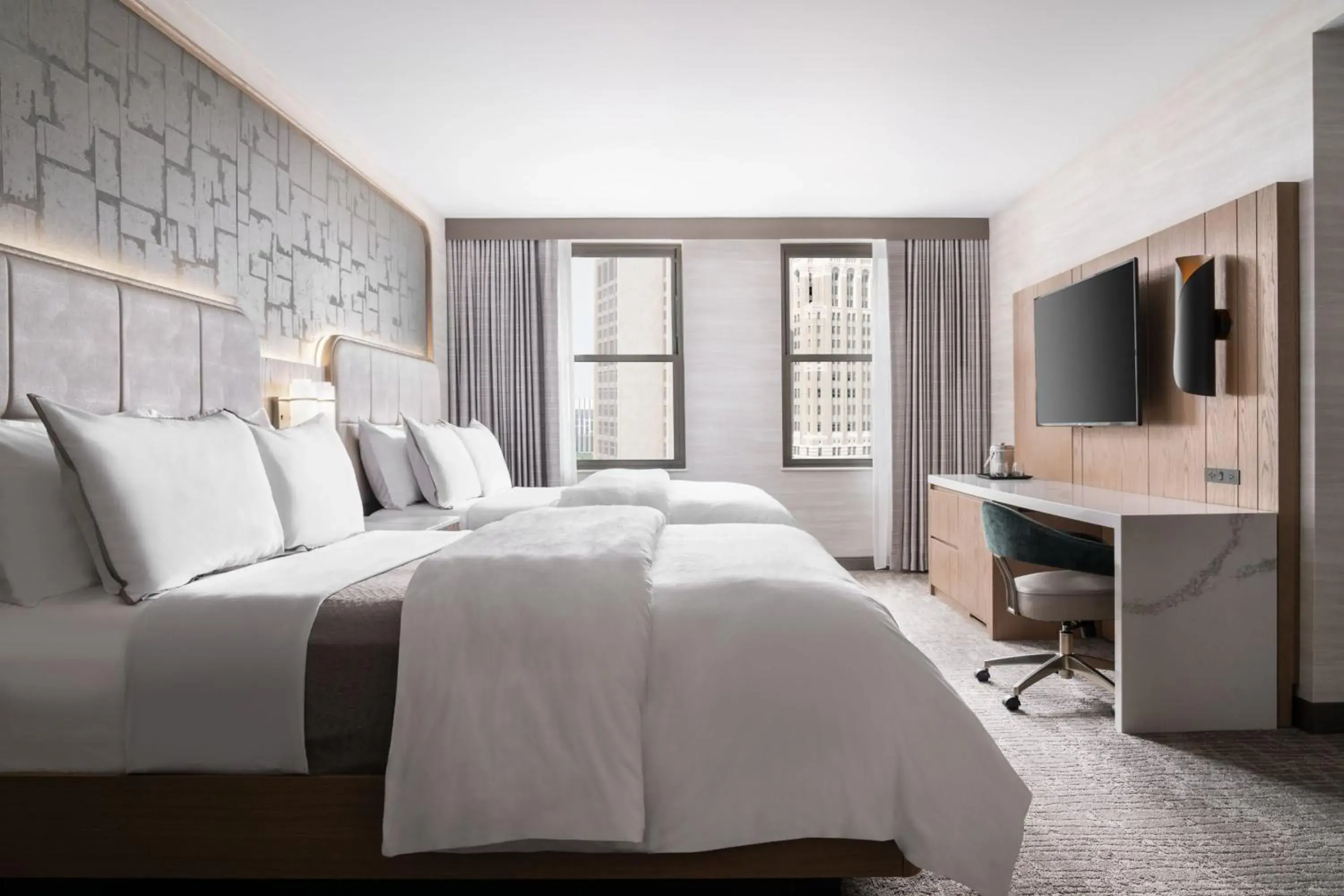 Deluxe, Guest room, 2 Double in The Westin Book Cadillac Detroit Deluxe, Guest room, 2 Double in The Westin Book Cadillac Detroit