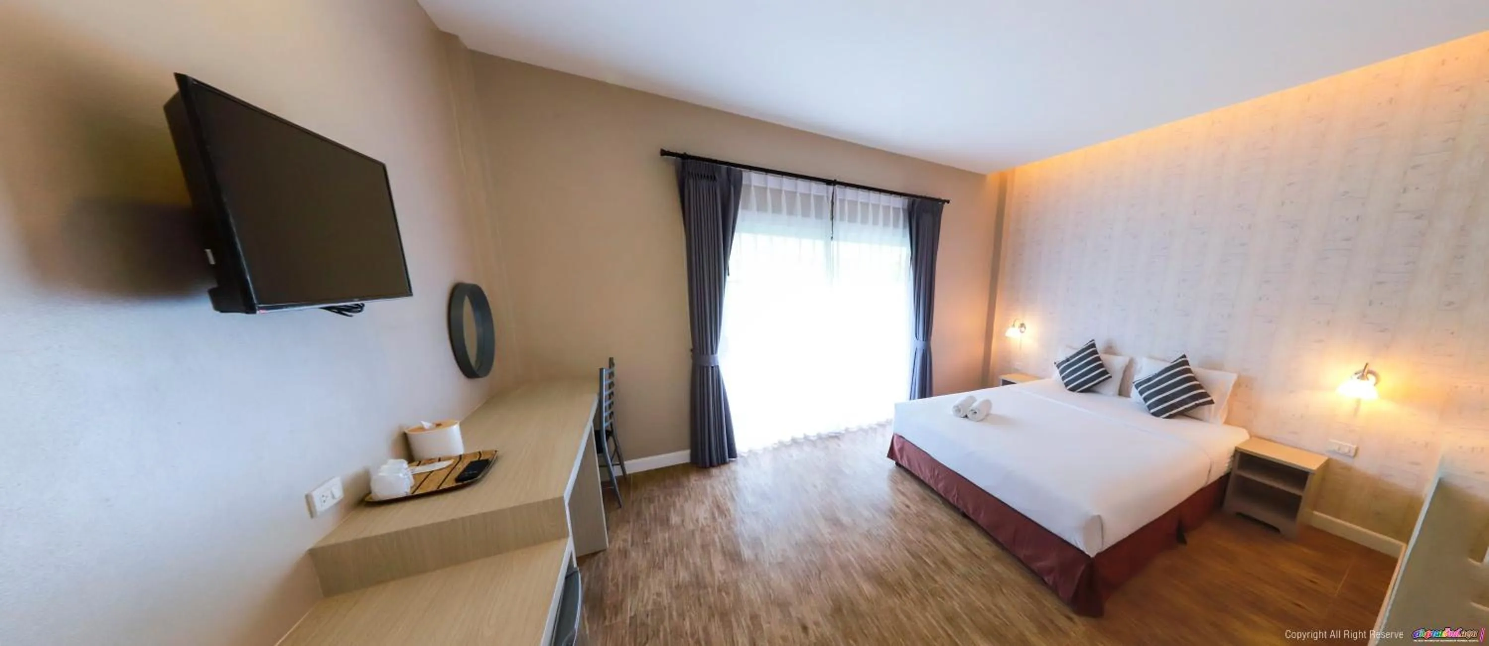 Bed in Color Ville Hotel SHA Certified