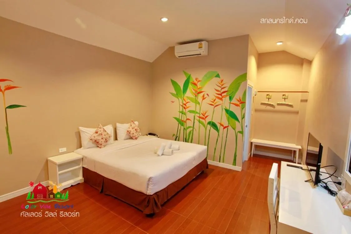 Bed in Color Ville Hotel SHA Certified