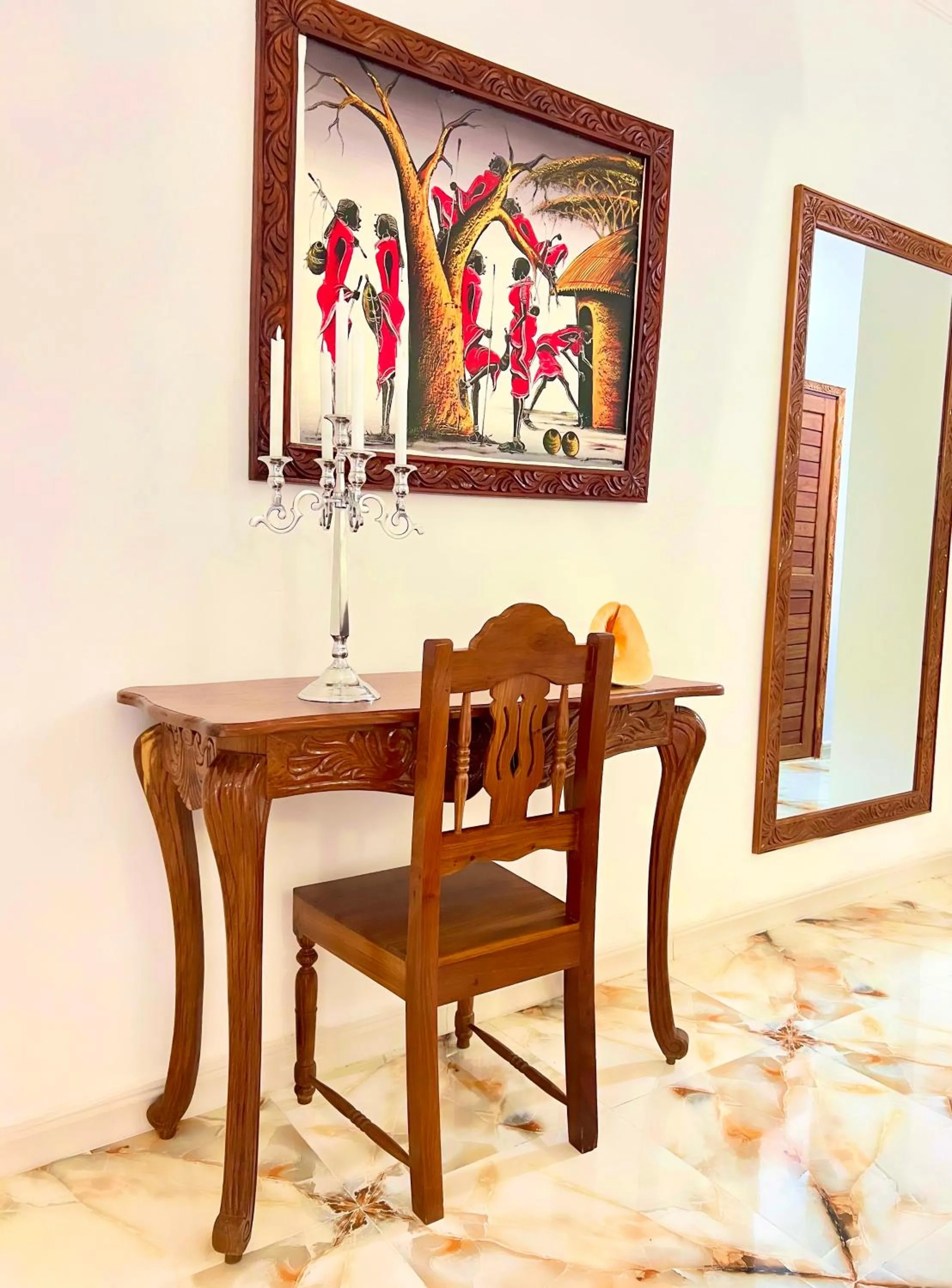 Living room in Karibu Beach Resort