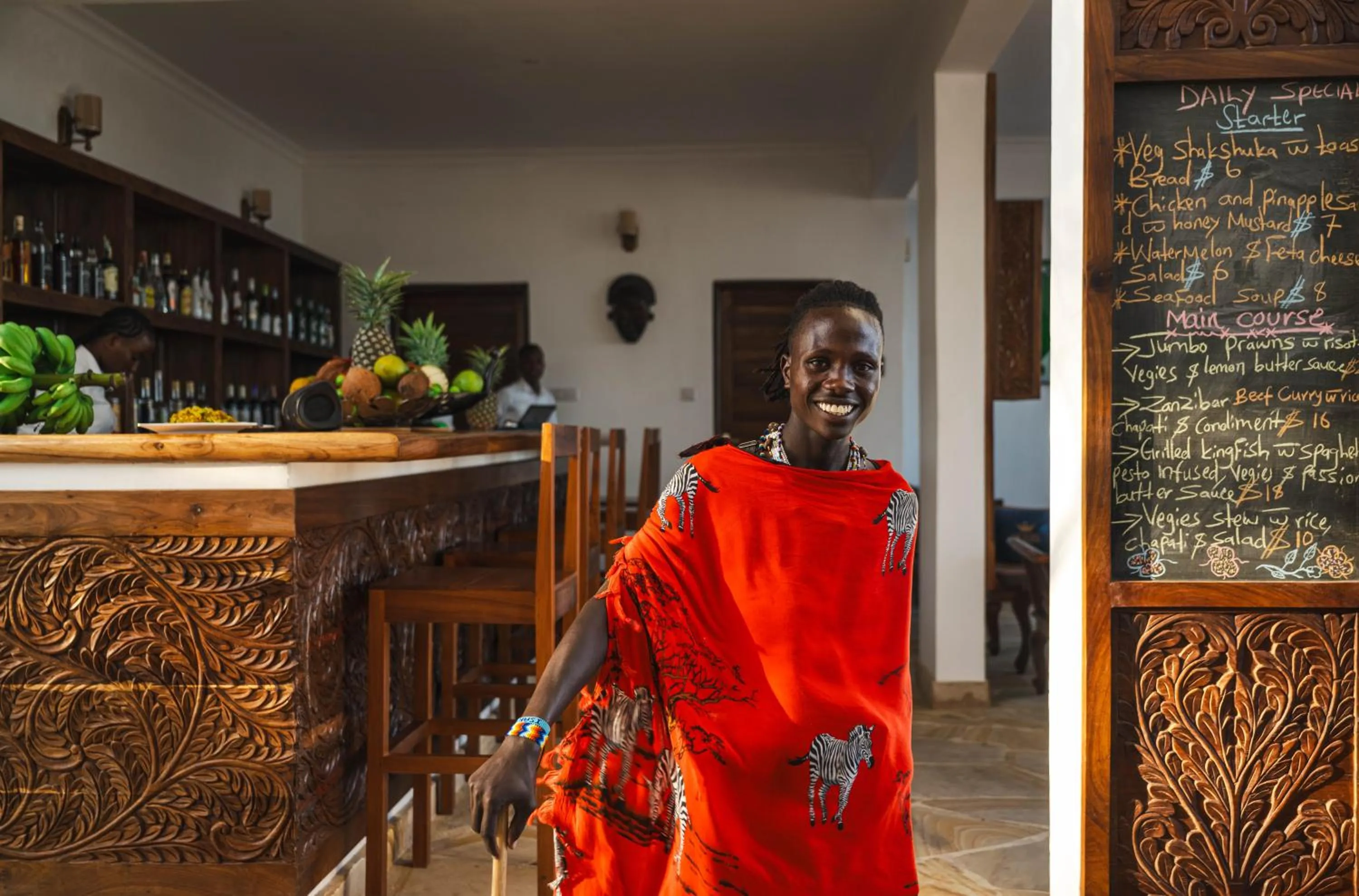 Lounge or bar in Karibu Beach Resort