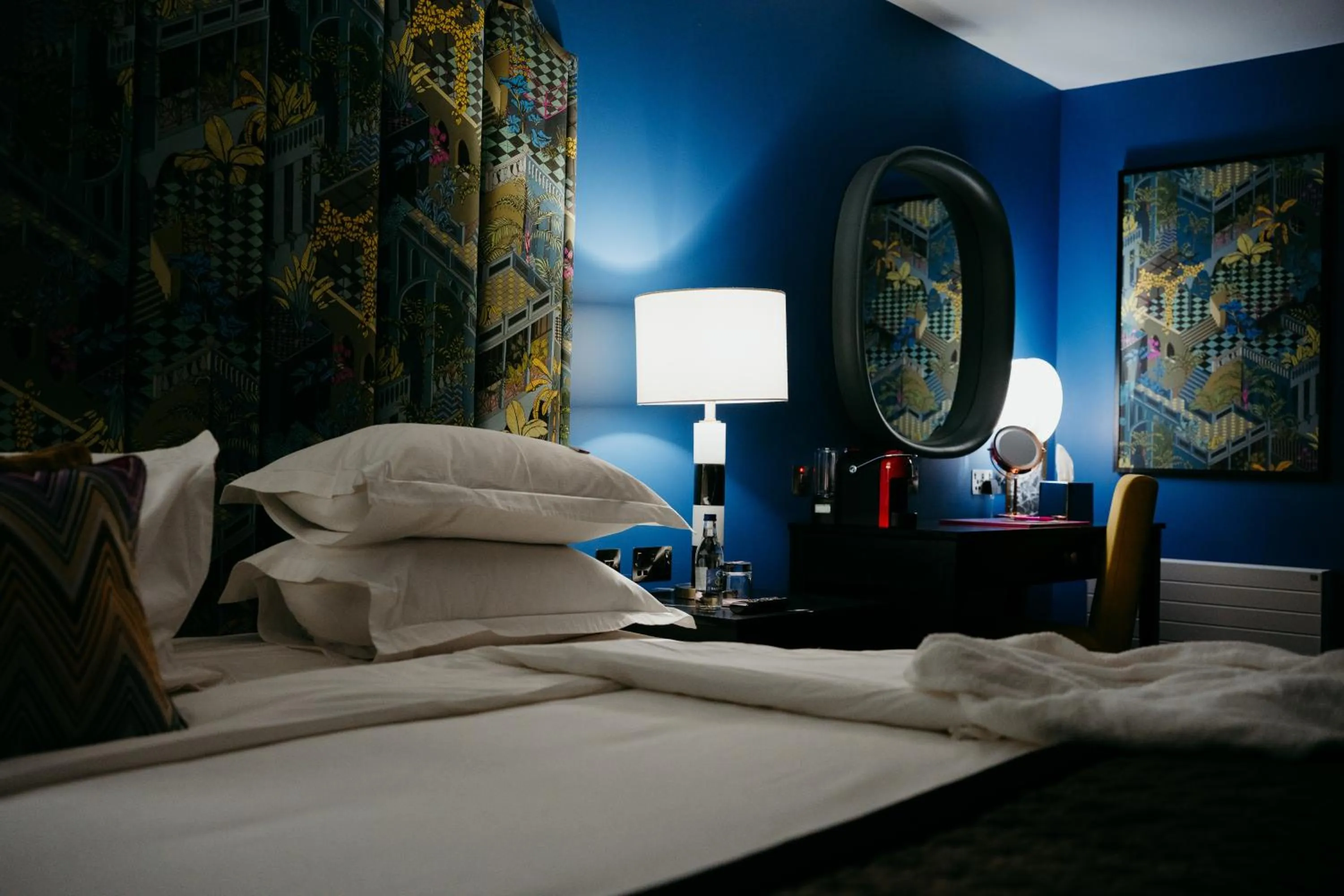 Bed in Elephant Rock Hotel