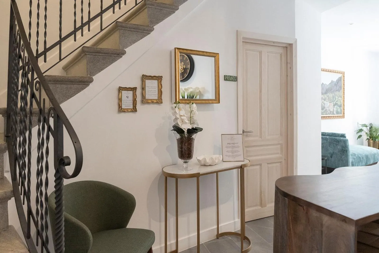 Lobby or reception in Petit Biniaraix