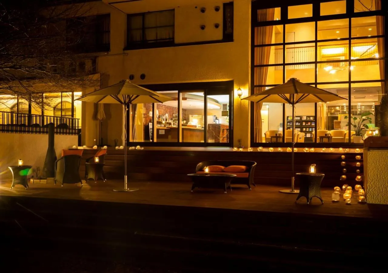 Balcony/Terrace in Yatsugatake Hotel Fuuka