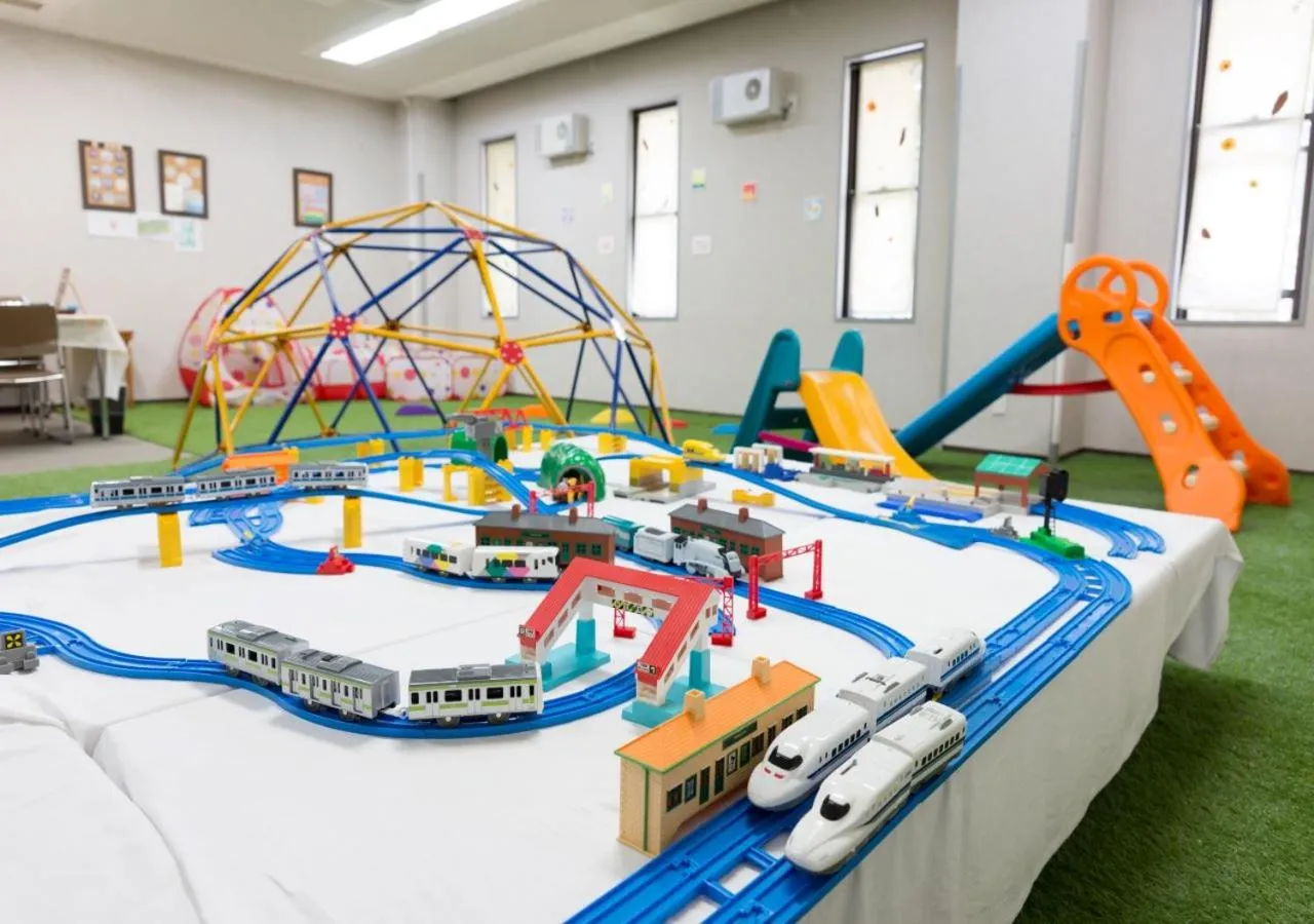 Children play ground in Yatsugatake Hotel Fuuka