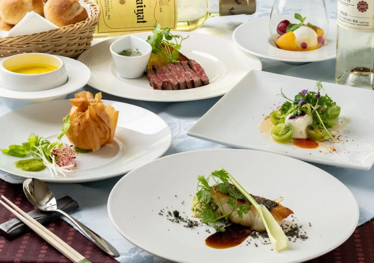 Food in Yatsugatake Hotel Fuuka