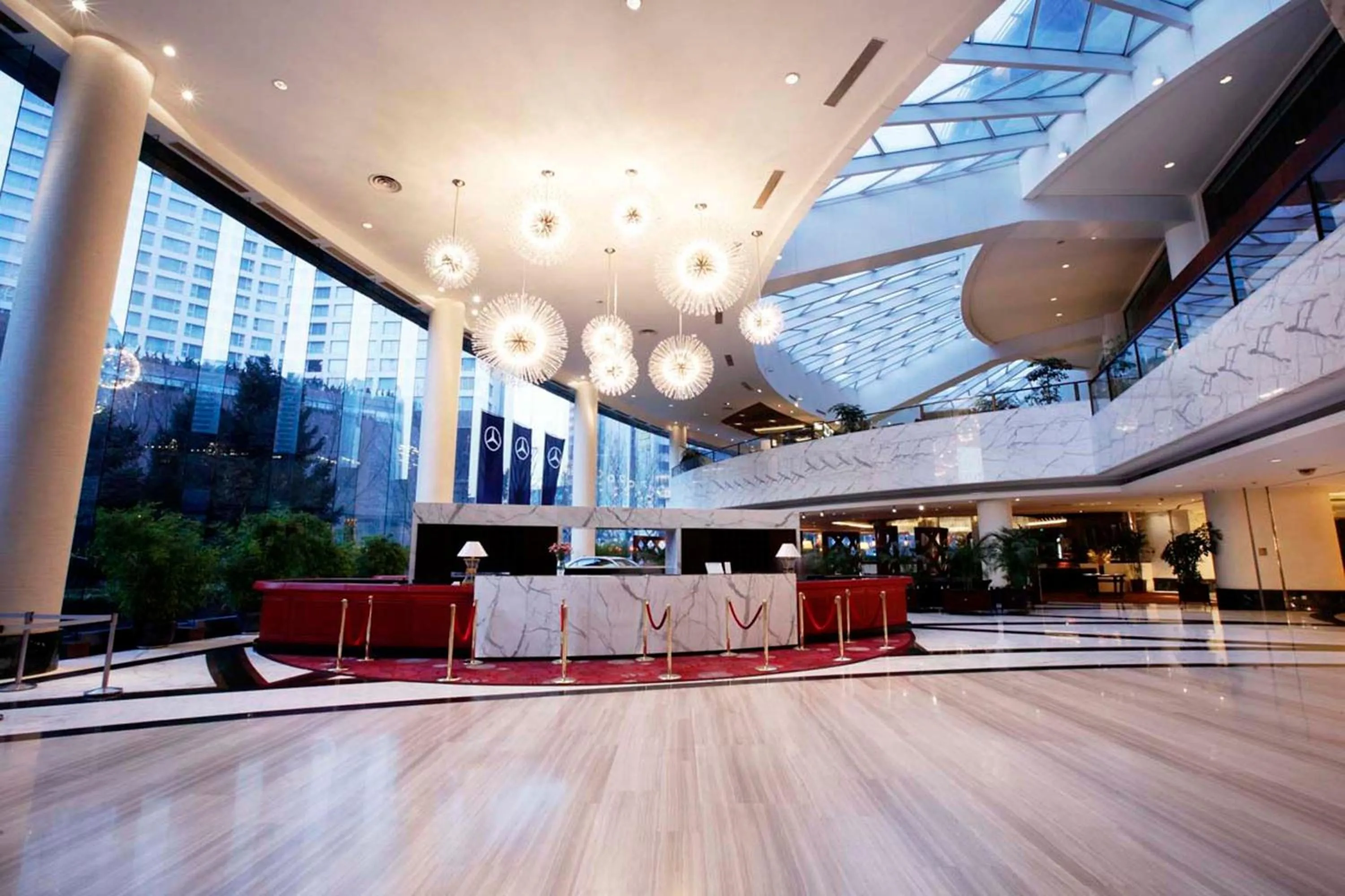 Lobby or reception in Furama Hotel Dalian