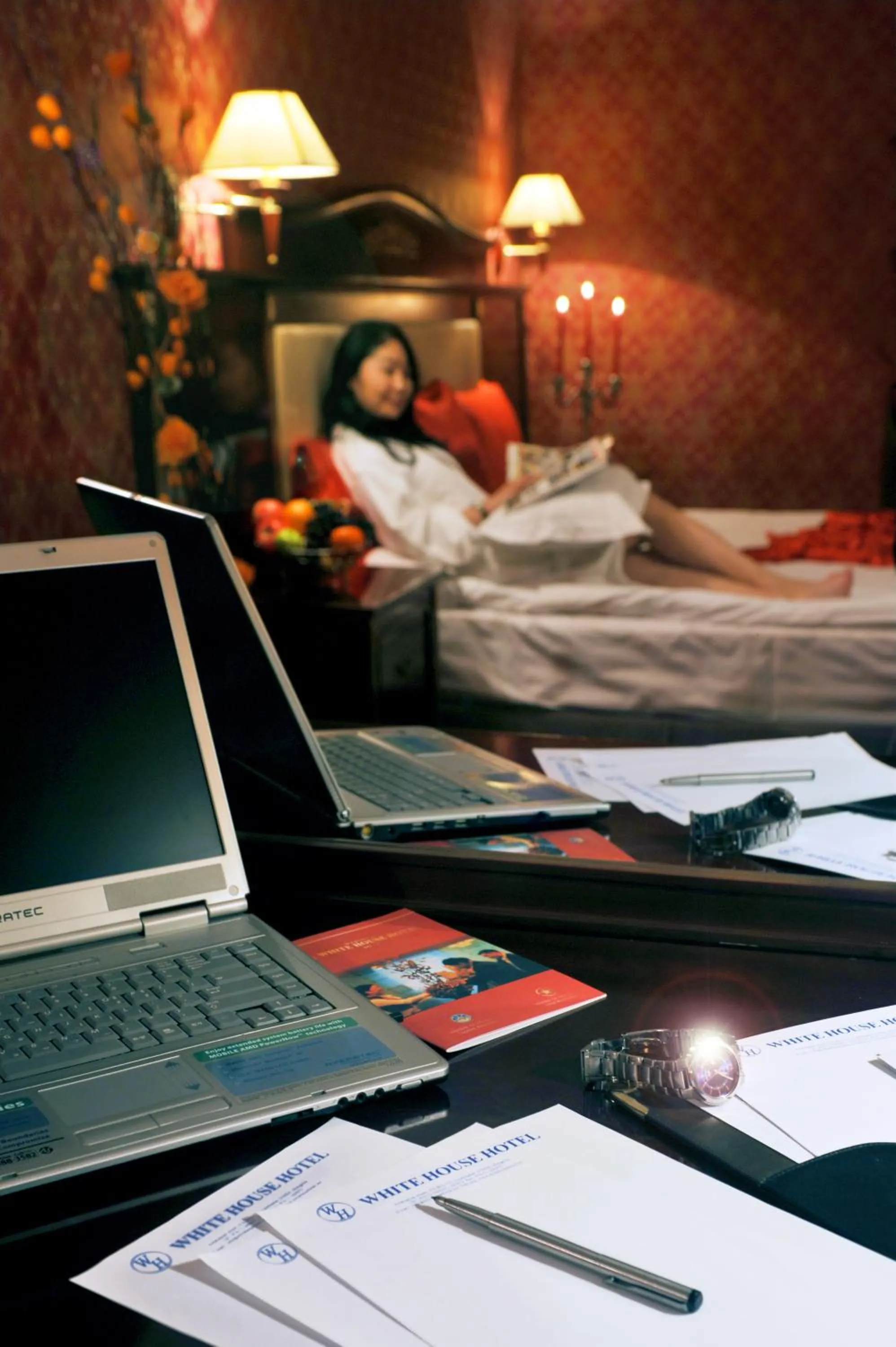 Bed in White House Hotel