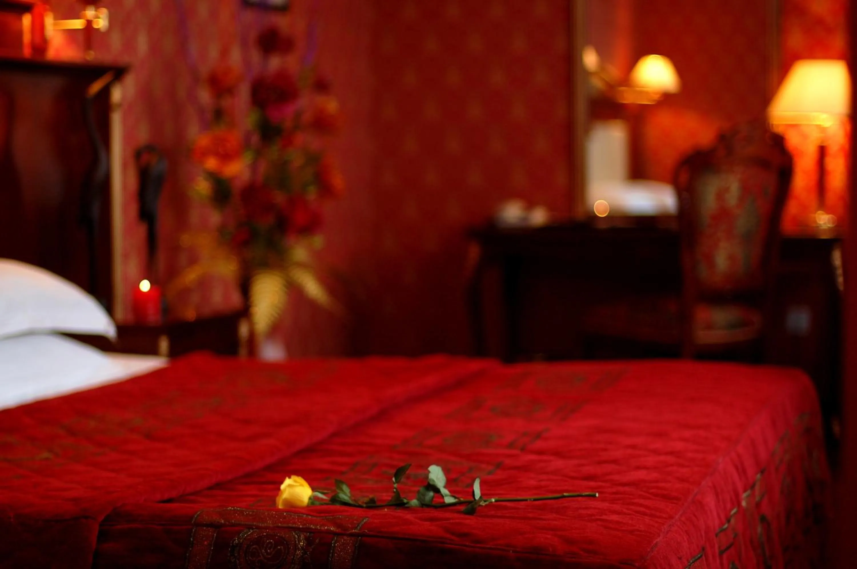 Bed in White House Hotel