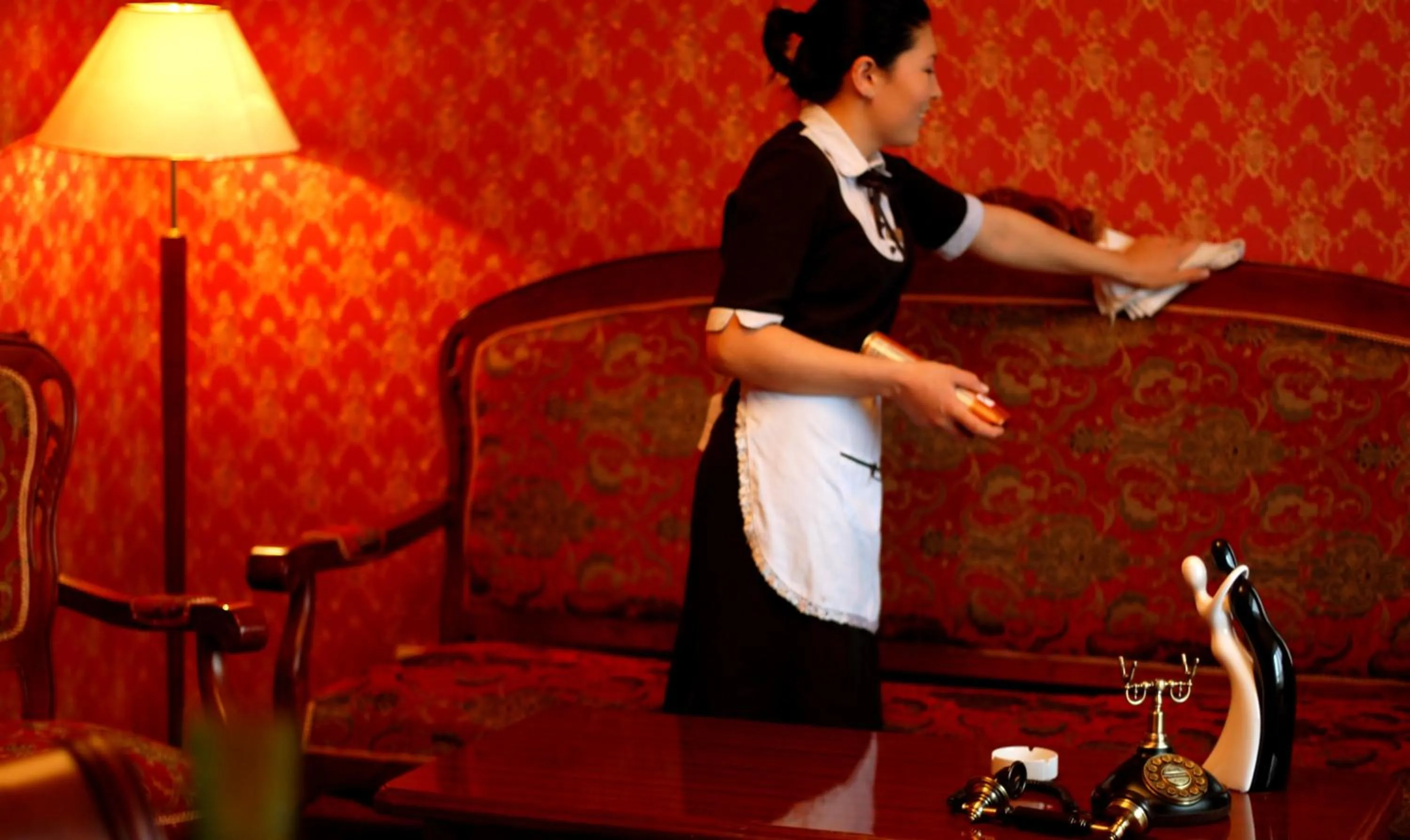 Staff in White House Hotel