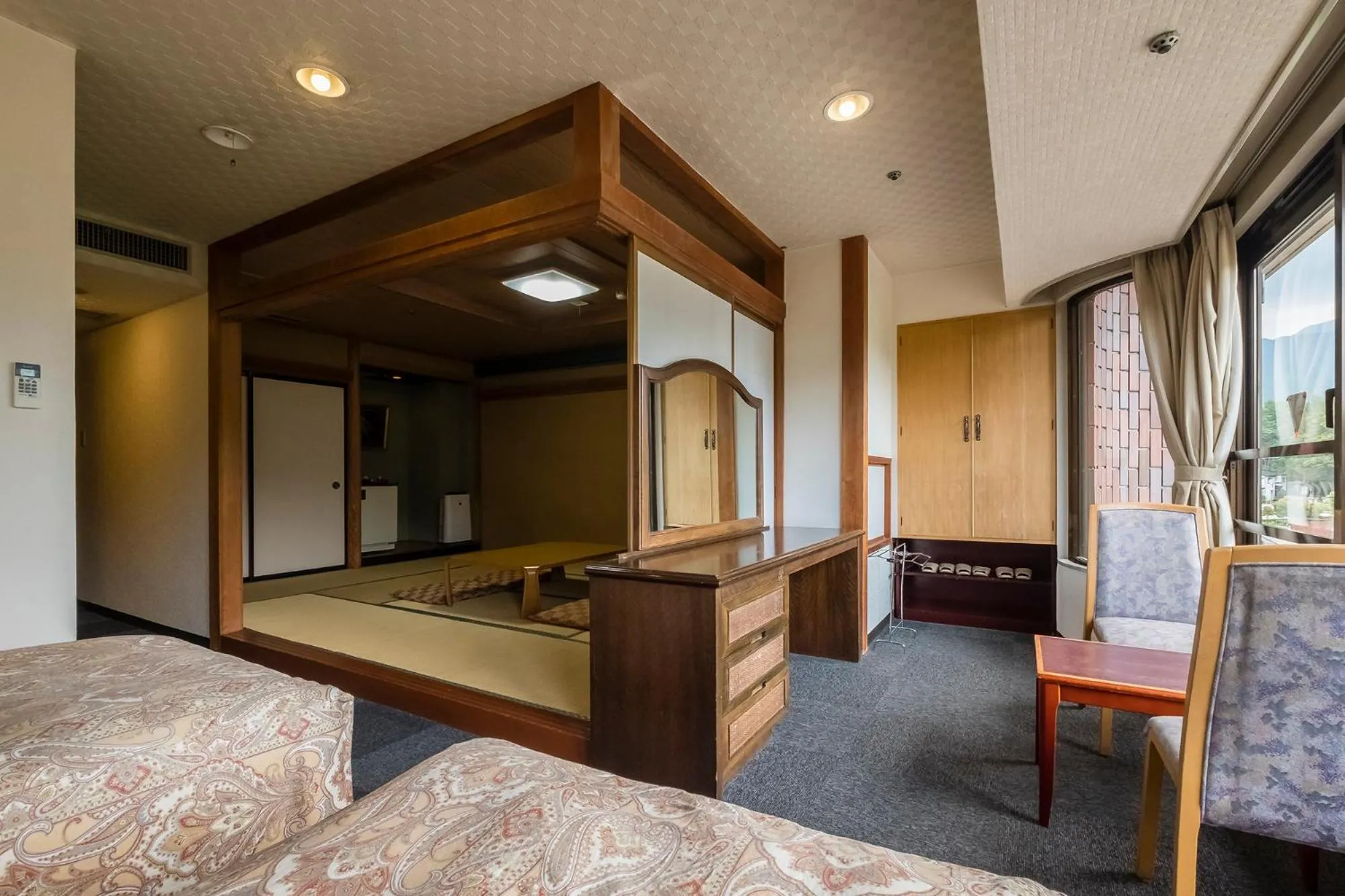 Photo of the whole room, Bed in Shiki-no-Yado Fujisan