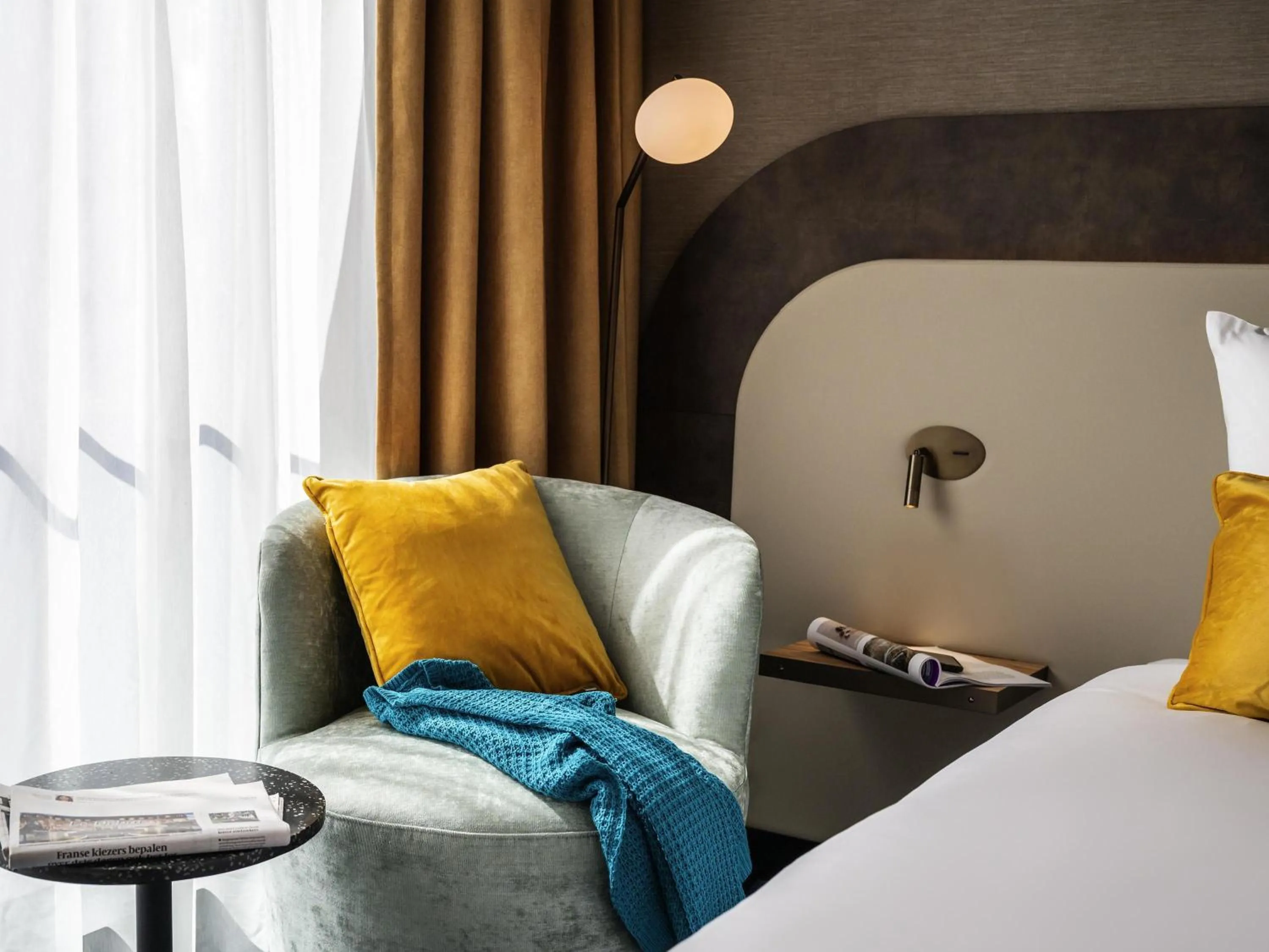 Bedroom, Bed in Mercure Amsterdam North Station