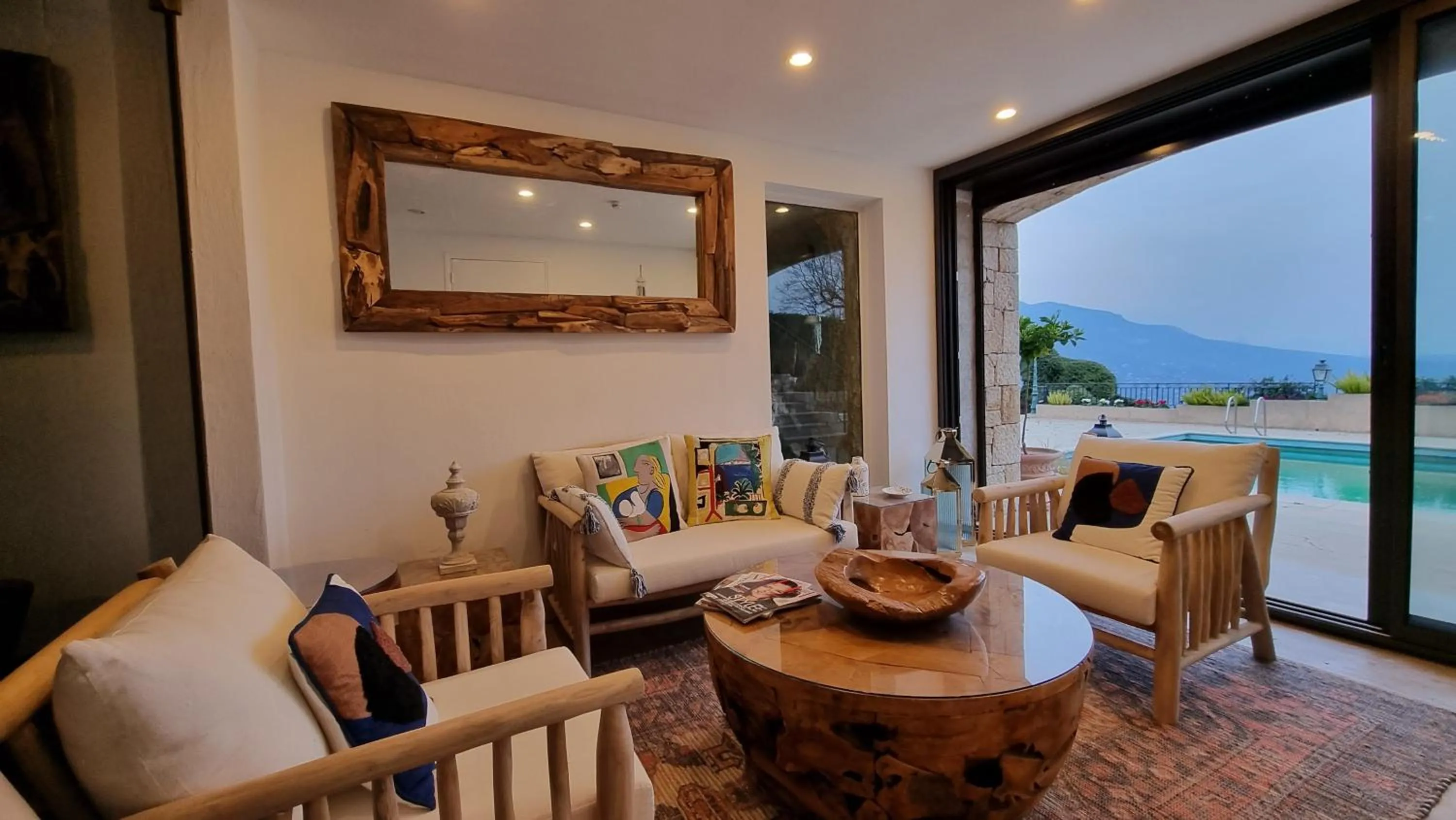 Patio in Loup Castel Boutique Hotel B&B