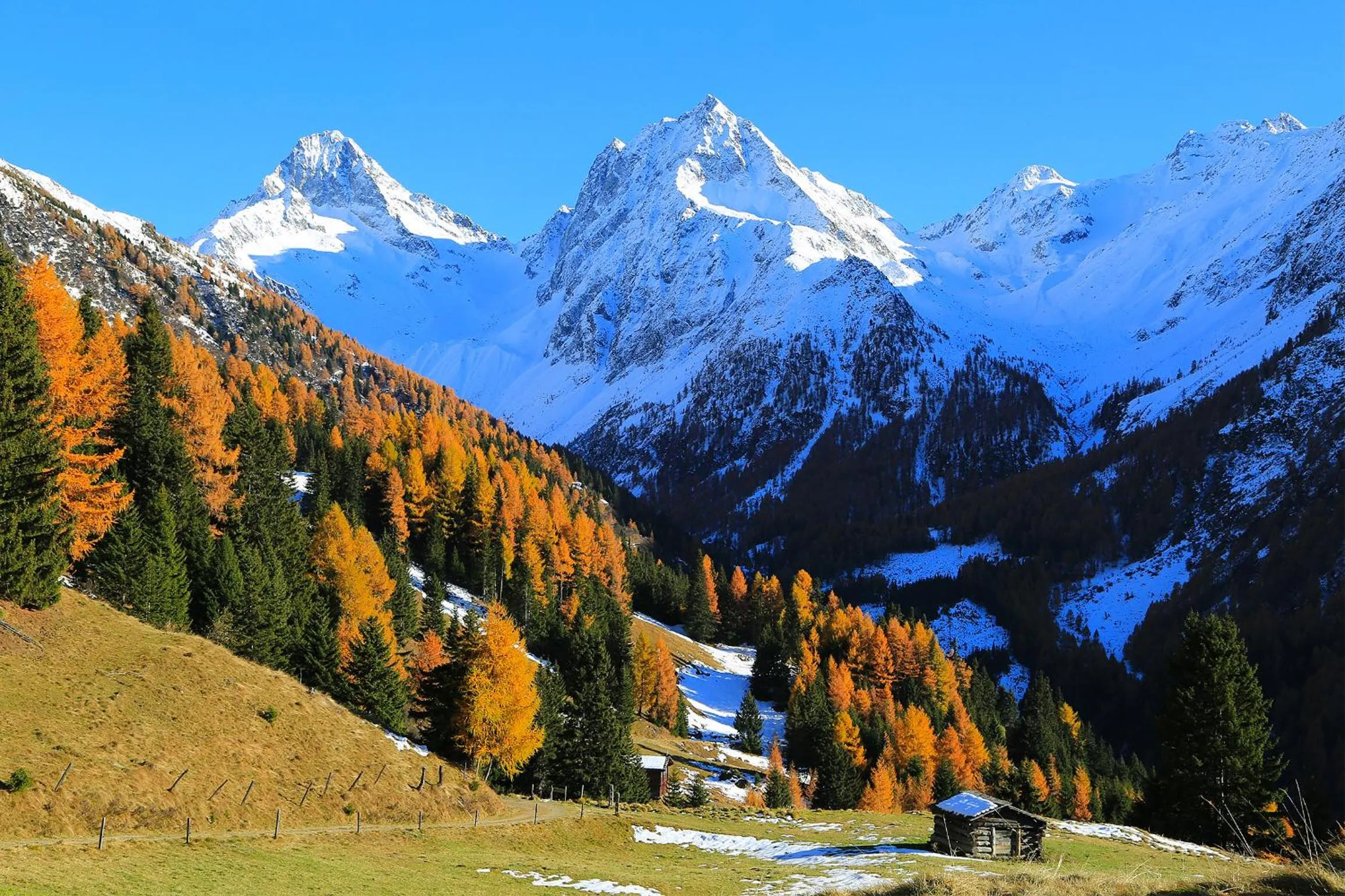 Natural landscape in Ferienhaus Aurora