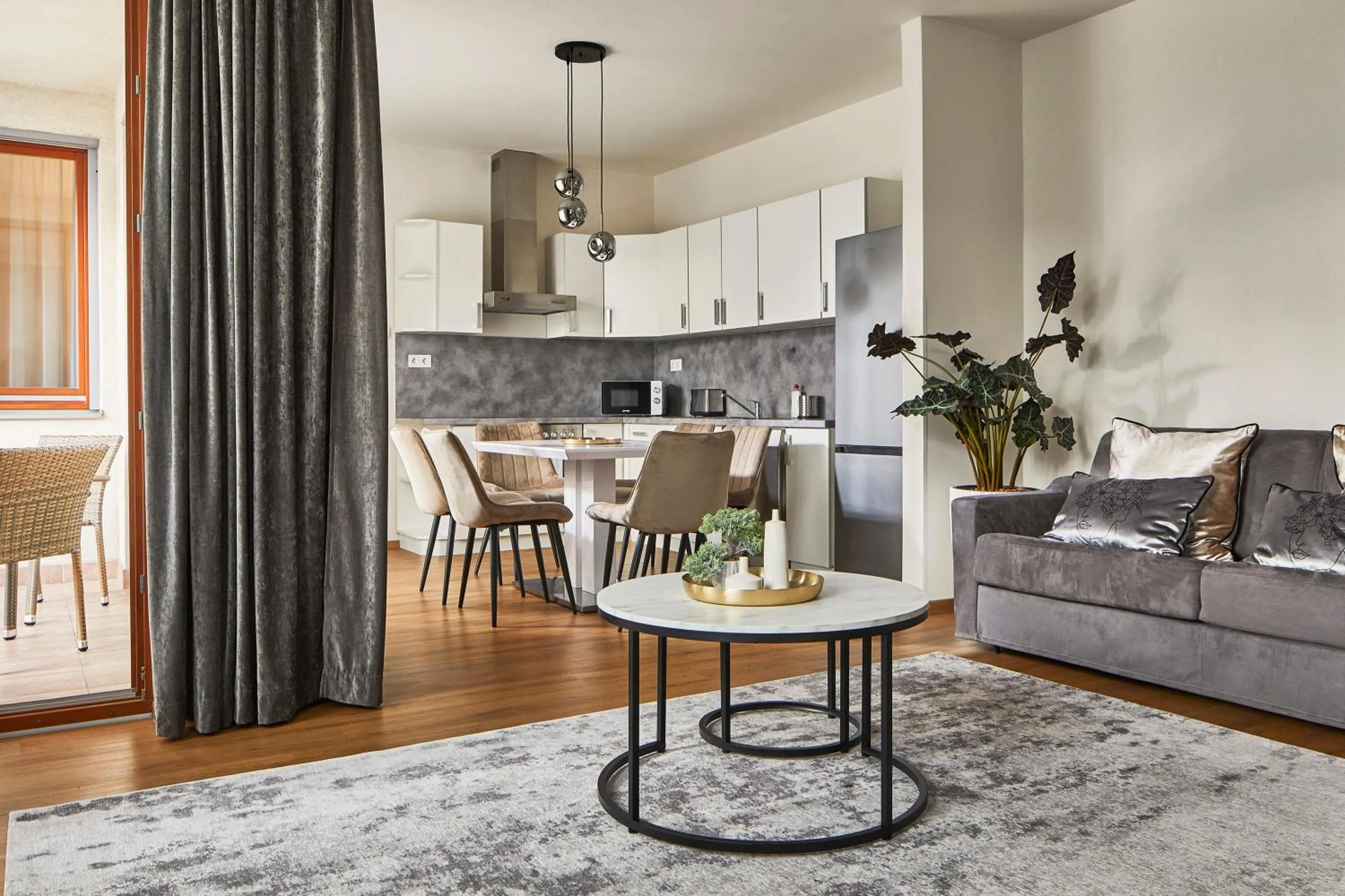 Balcony/Terrace in 7Seasons Apartments Budapest