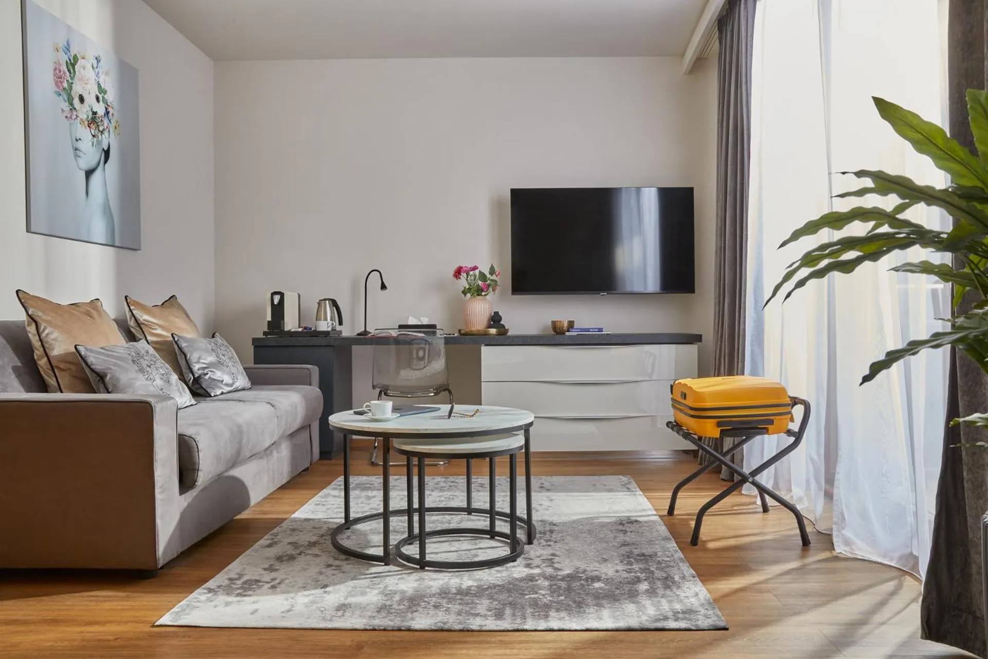 Living room in 7Seasons Apartments Budapest