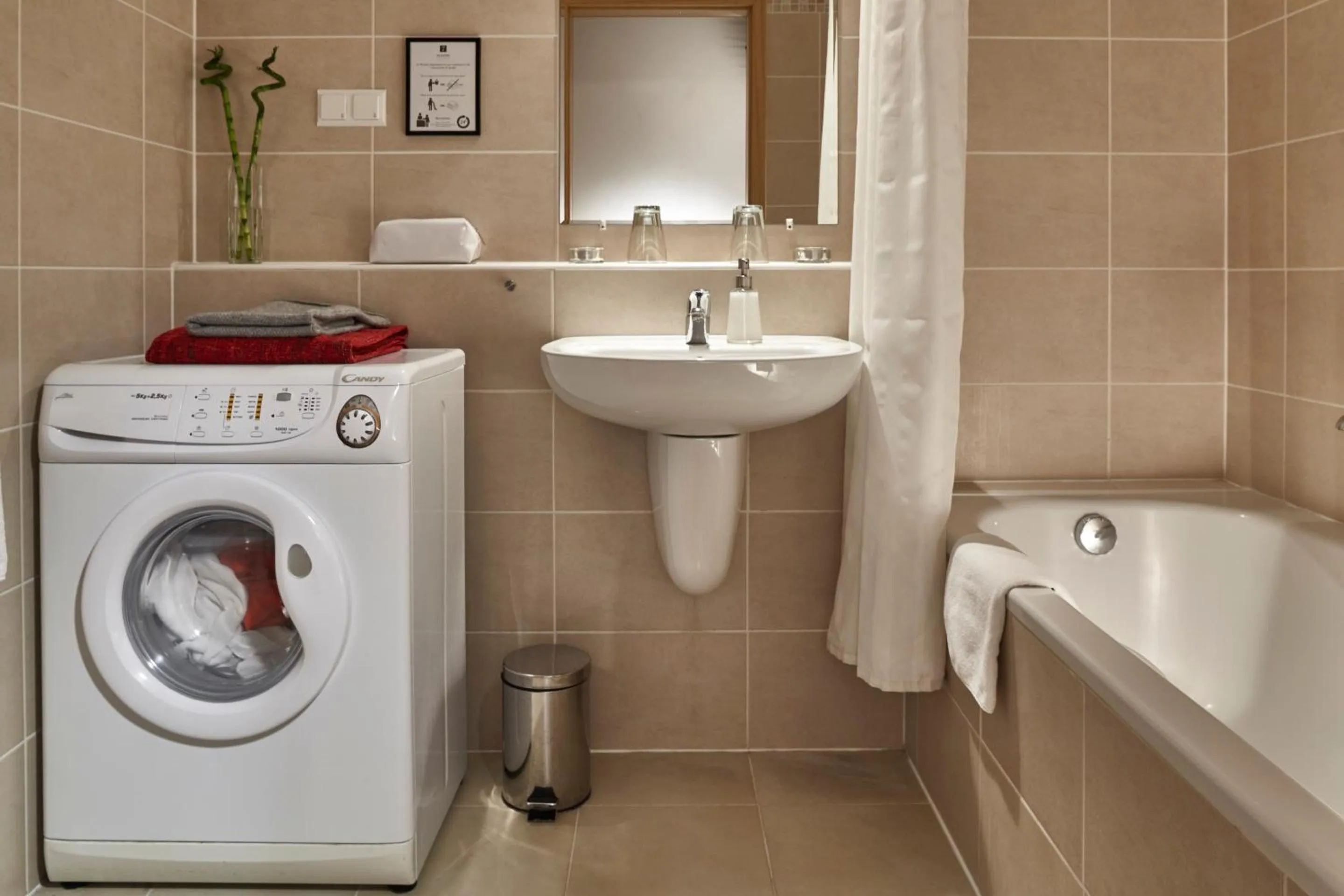 Bathroom in 7Seasons Apartments Budapest