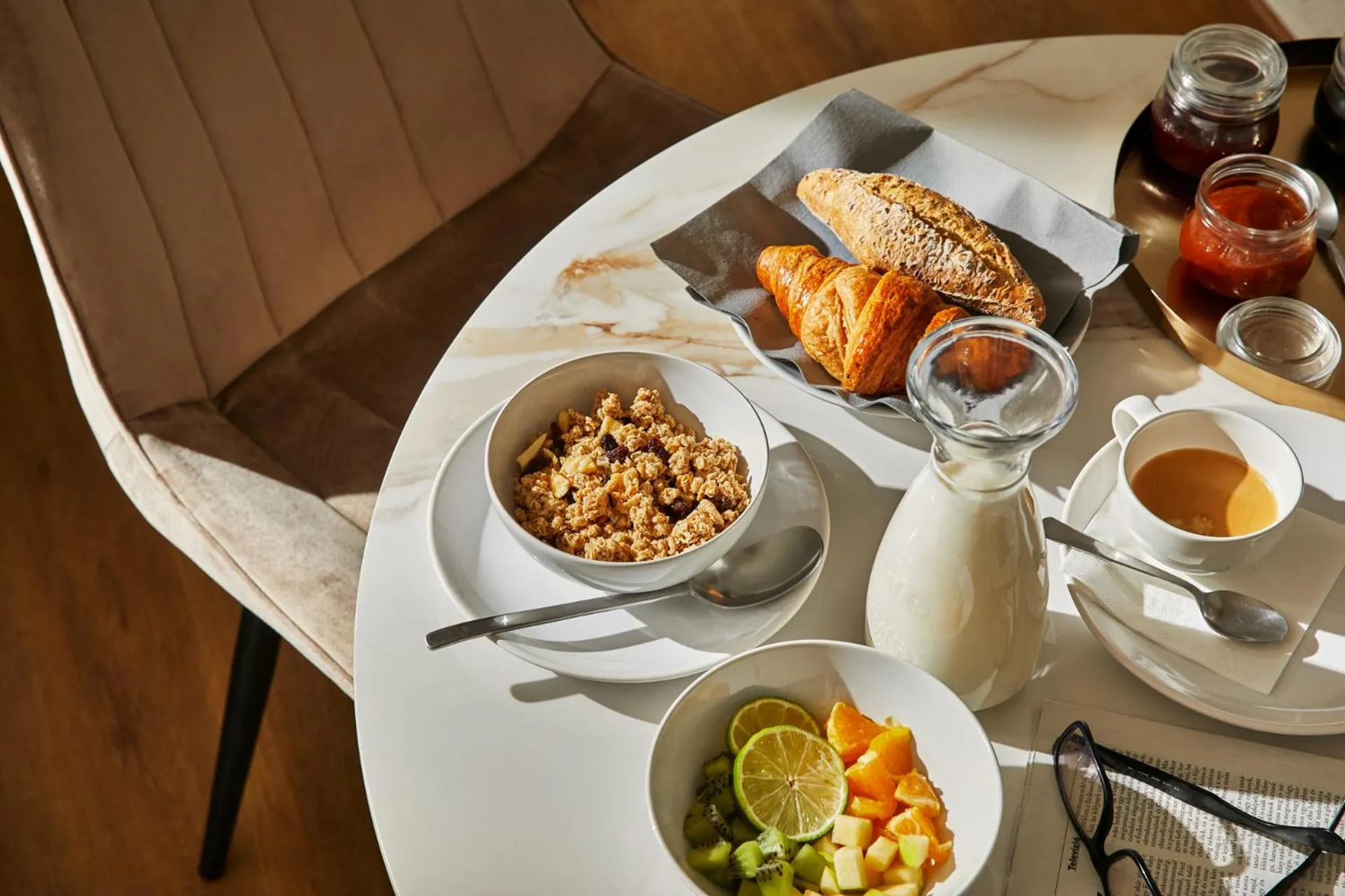 Food and drinks in 7Seasons Apartments Budapest