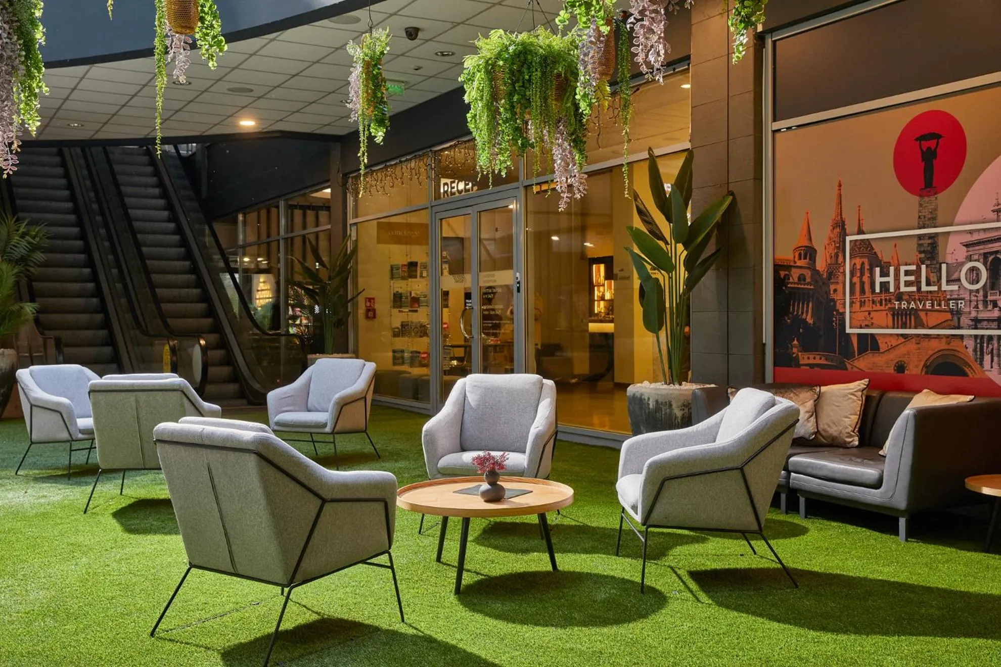 Lobby or reception in 7Seasons Apartments Budapest