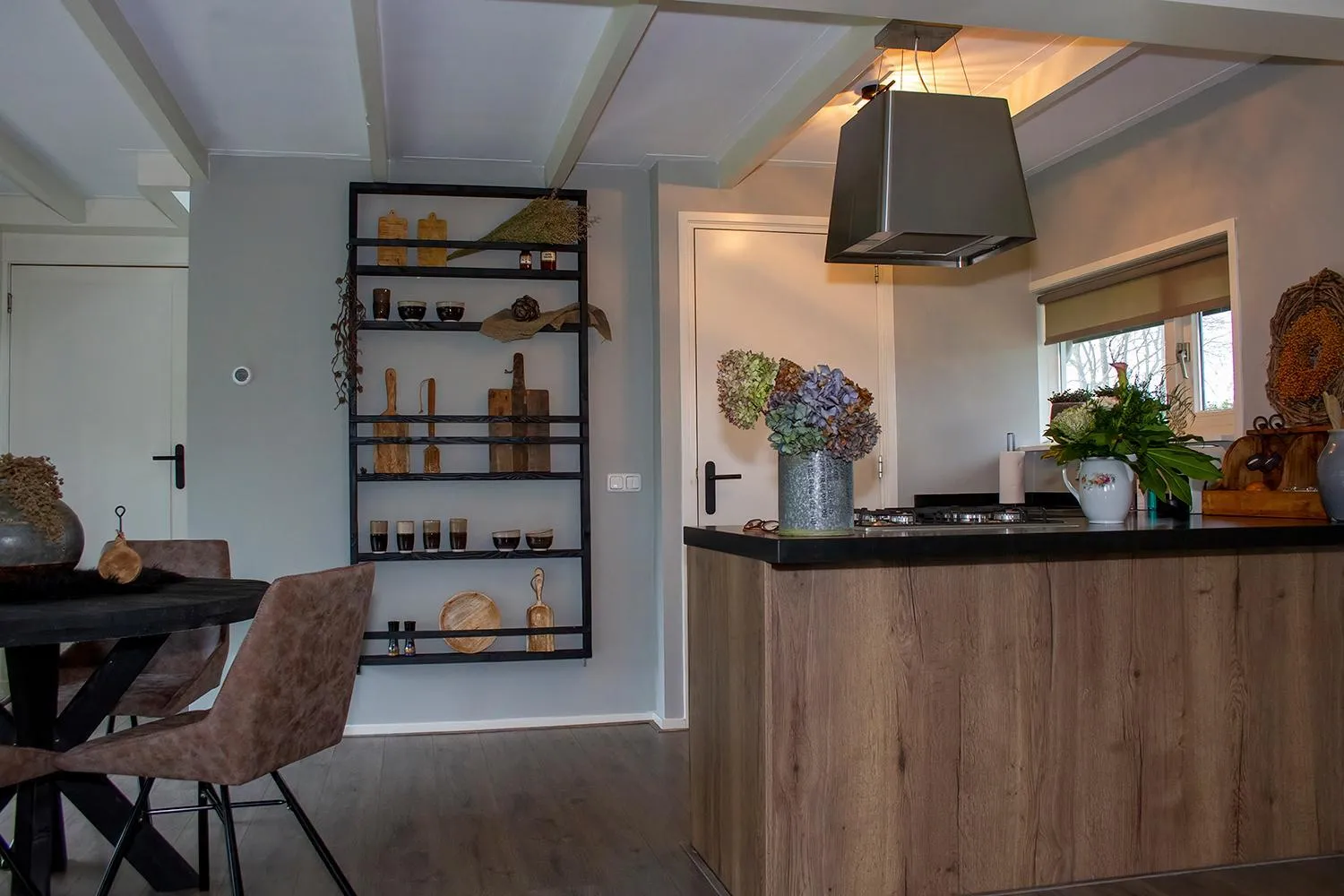 Kitchen or kitchenette in Bed en Breakfast The Wooden Wall